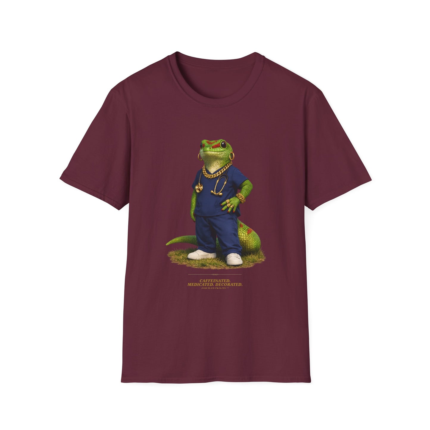 Gold Gecko Co.™ | Scrubs | Day Gecko | Comfort Colors 6500