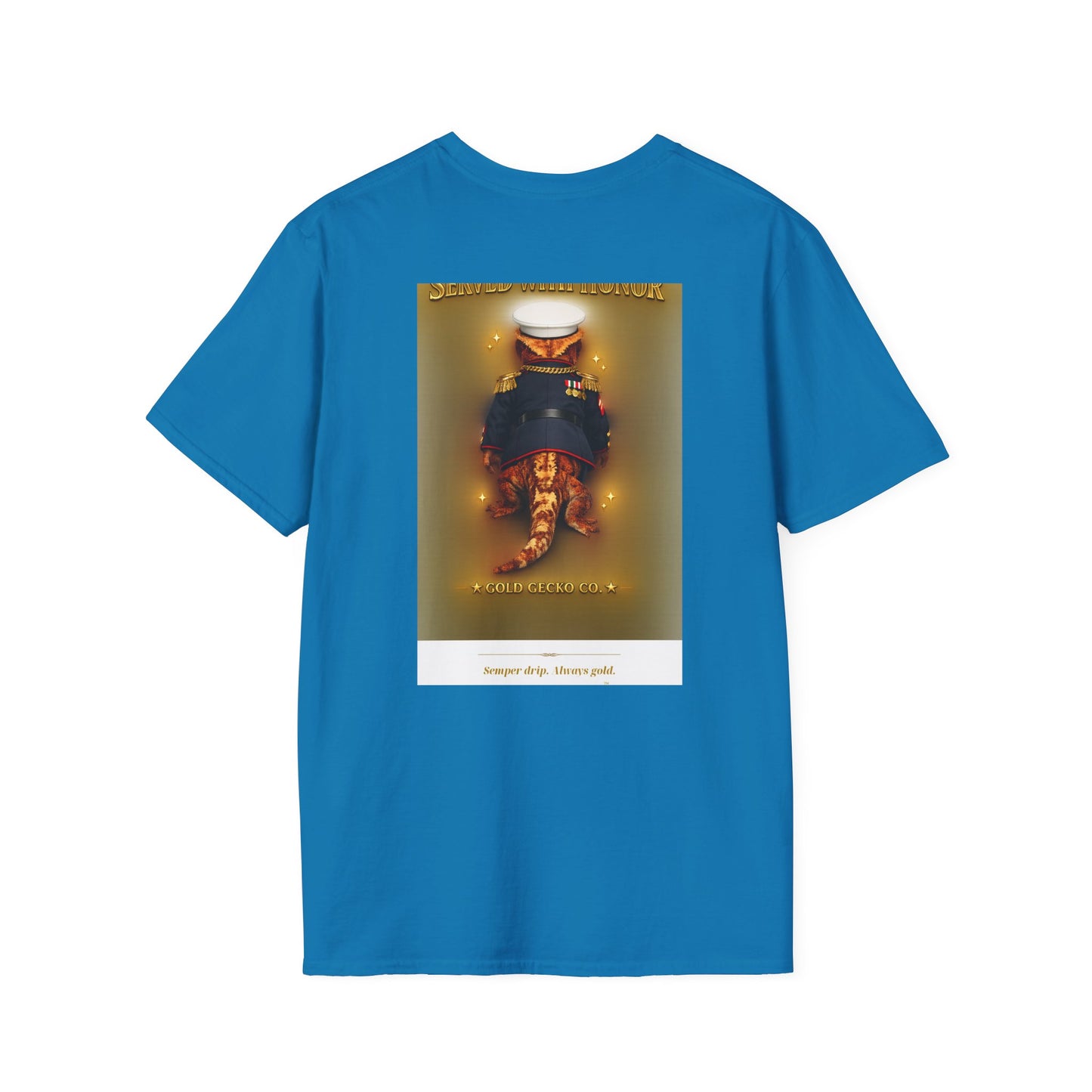 Gold Gecko Co.™ | Marines Semper Drip | Crested Gecko | Comfort Colors 6500