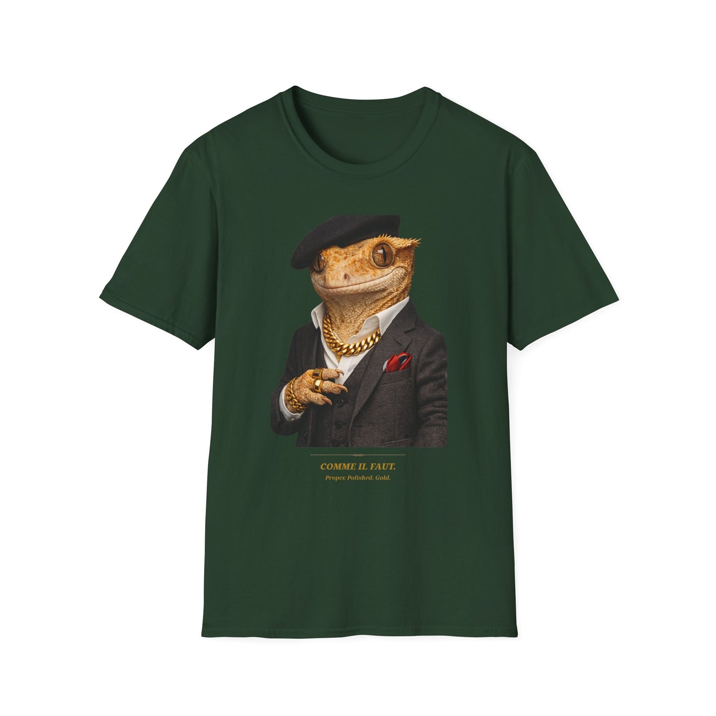 Gold Gecko Co.™ | Comme Il Faut | Crested Gecko | Comfort Colors 6500