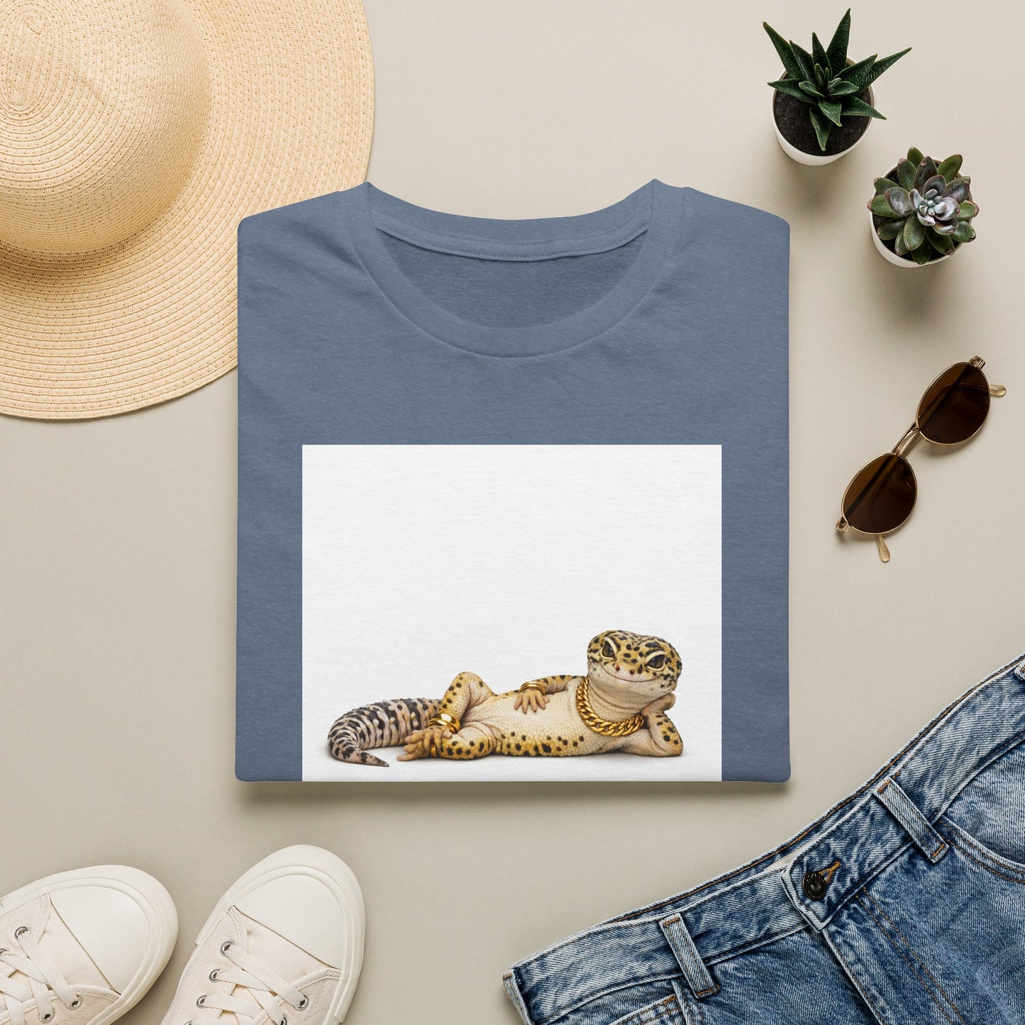 Gold Gecko Co.™ | Lounging | Leopard Gecko | Comfort Colors 6500