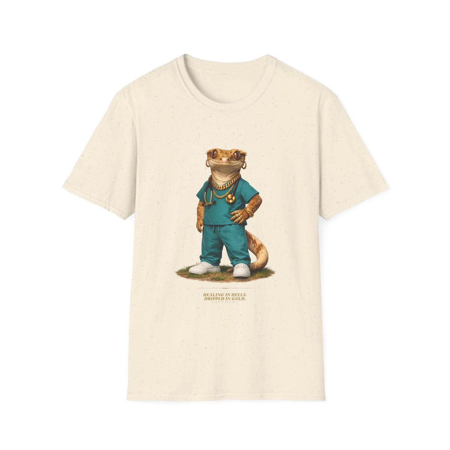 Gold Gecko Co.™ | Scrubs | Crested Gecko | Comfort Colors 6500