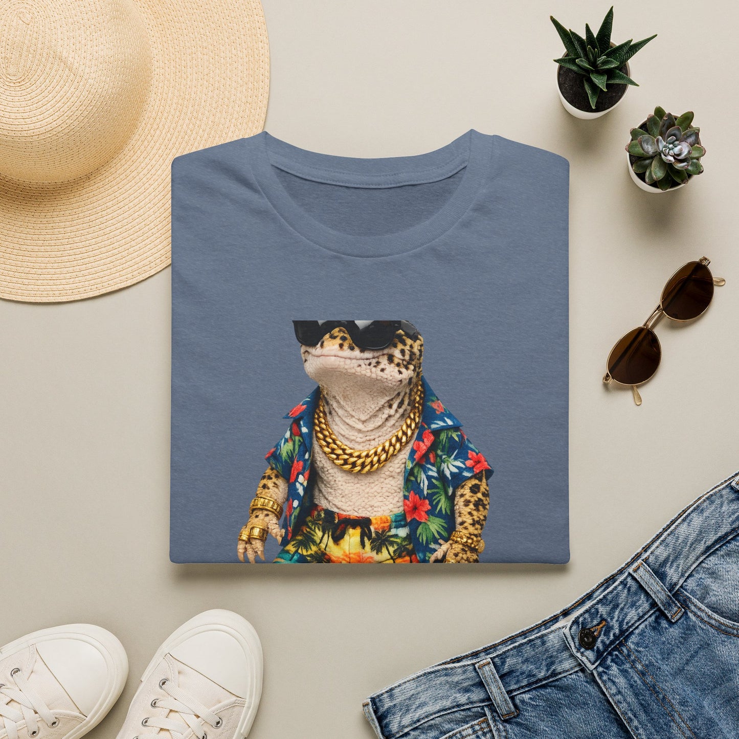 Gold Gecko Co.™ | High Tide | Leopard Gecko | Comfort Colors 6500
