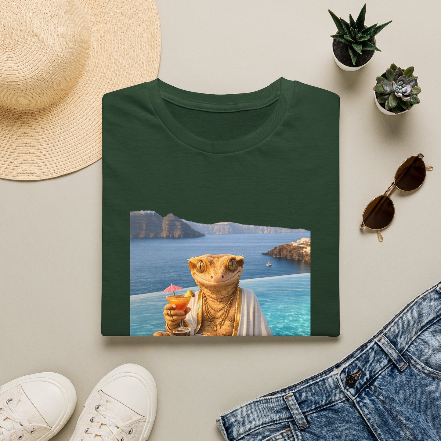 Gold Gecko Co.™ | Pool | Crested Gecko | Comfort Colors 6500