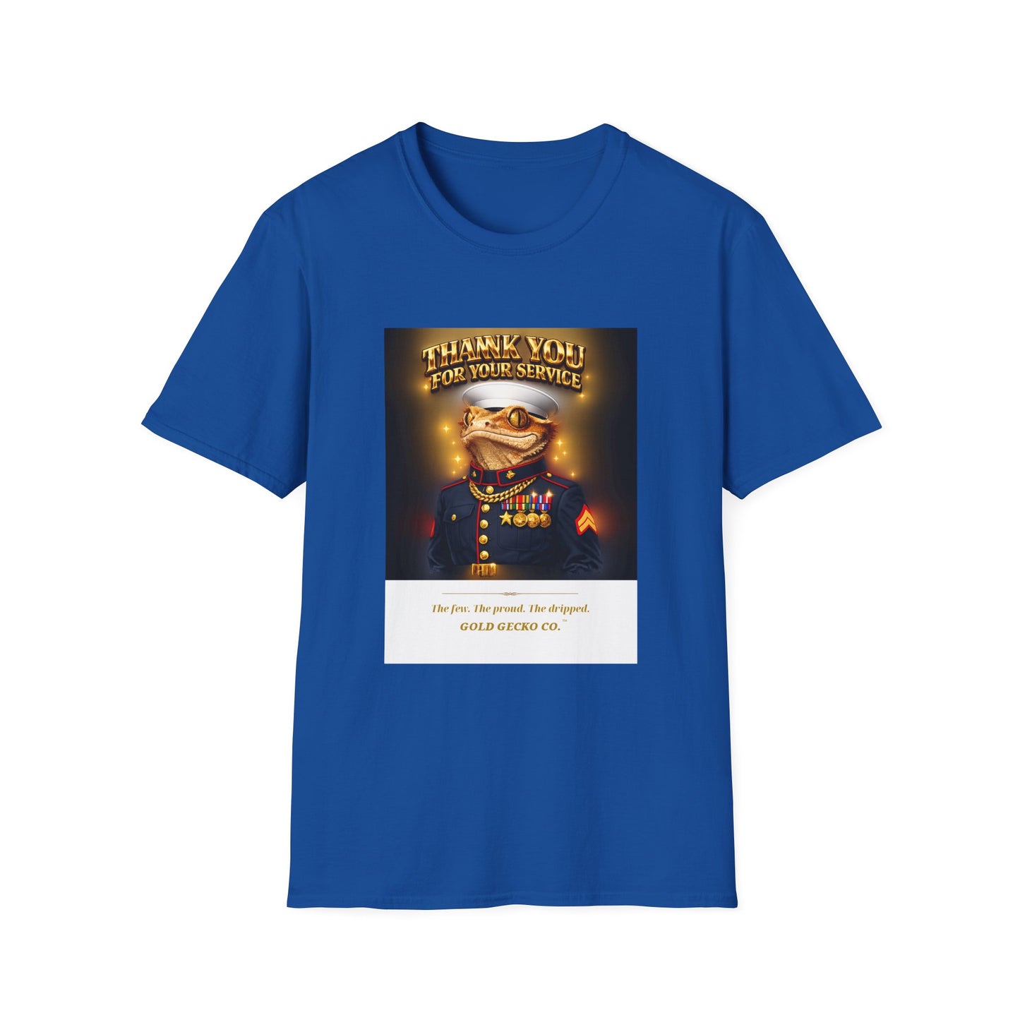Gold Gecko Co.™ | Marines Semper Drip | Crested Gecko | Comfort Colors 6500