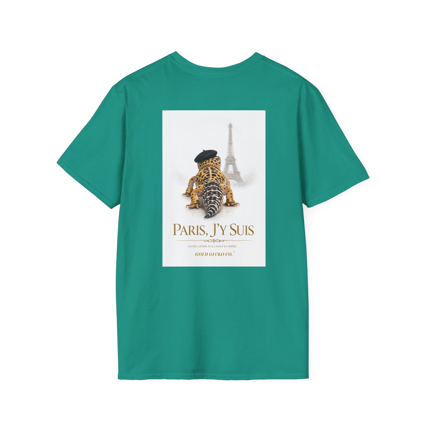 Gold Gecko Co.™ | Eiffel Tower | Crested Gecko | Comfort Colors 6500
