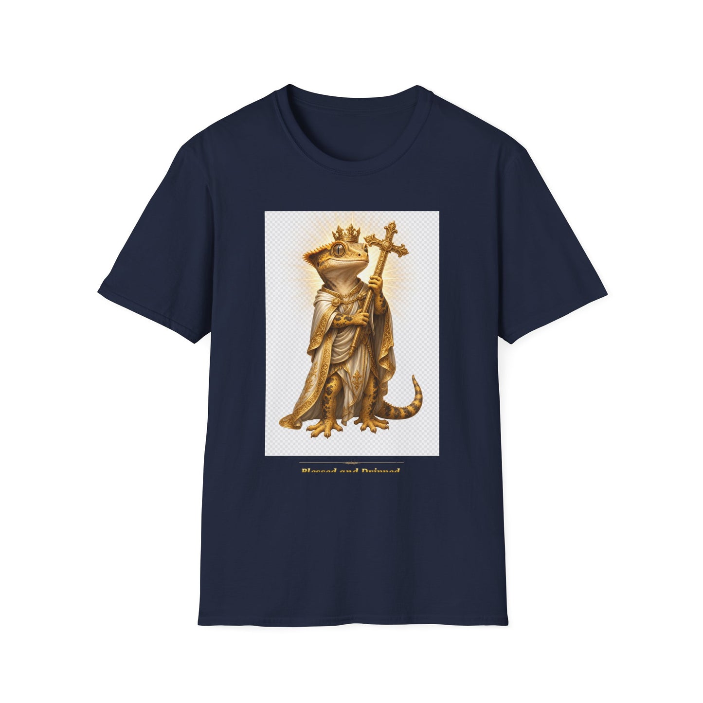 Gold Gecko Co. | Blessed and Dripped | Faith Gecko Tee