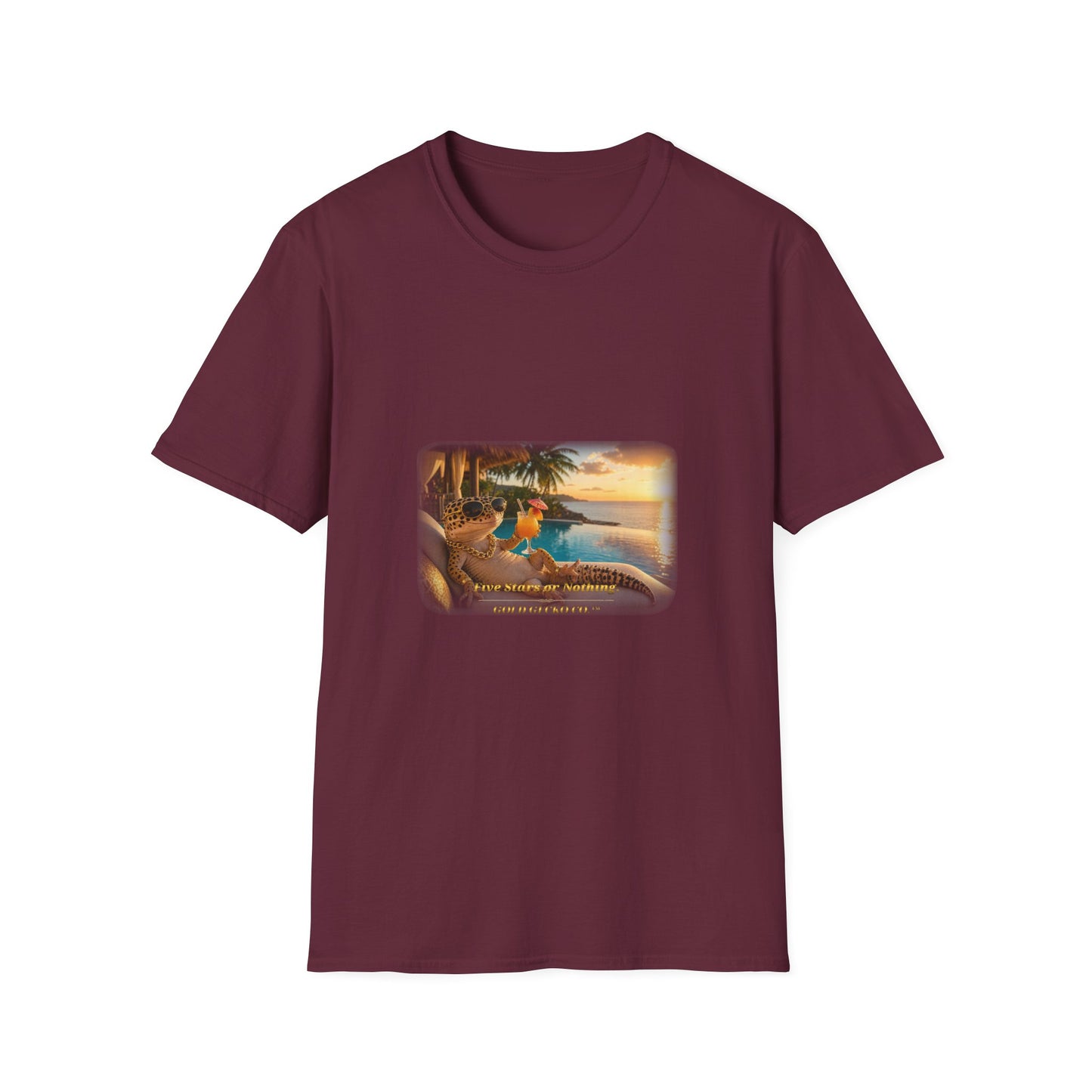 Gold Gecko Co.™ | Five Stars | Leopard Gecko | Comfort Colors 6500