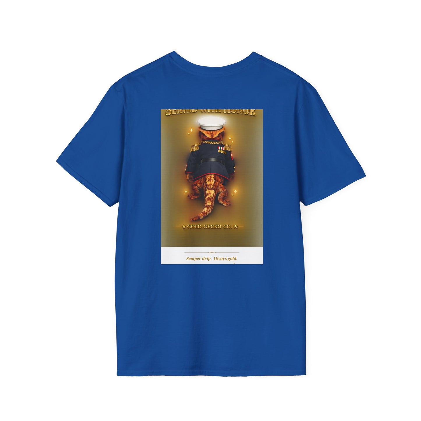 Gold Gecko Co.™ | Marines Semper Drip | Crested Gecko | Comfort Colors 6500
