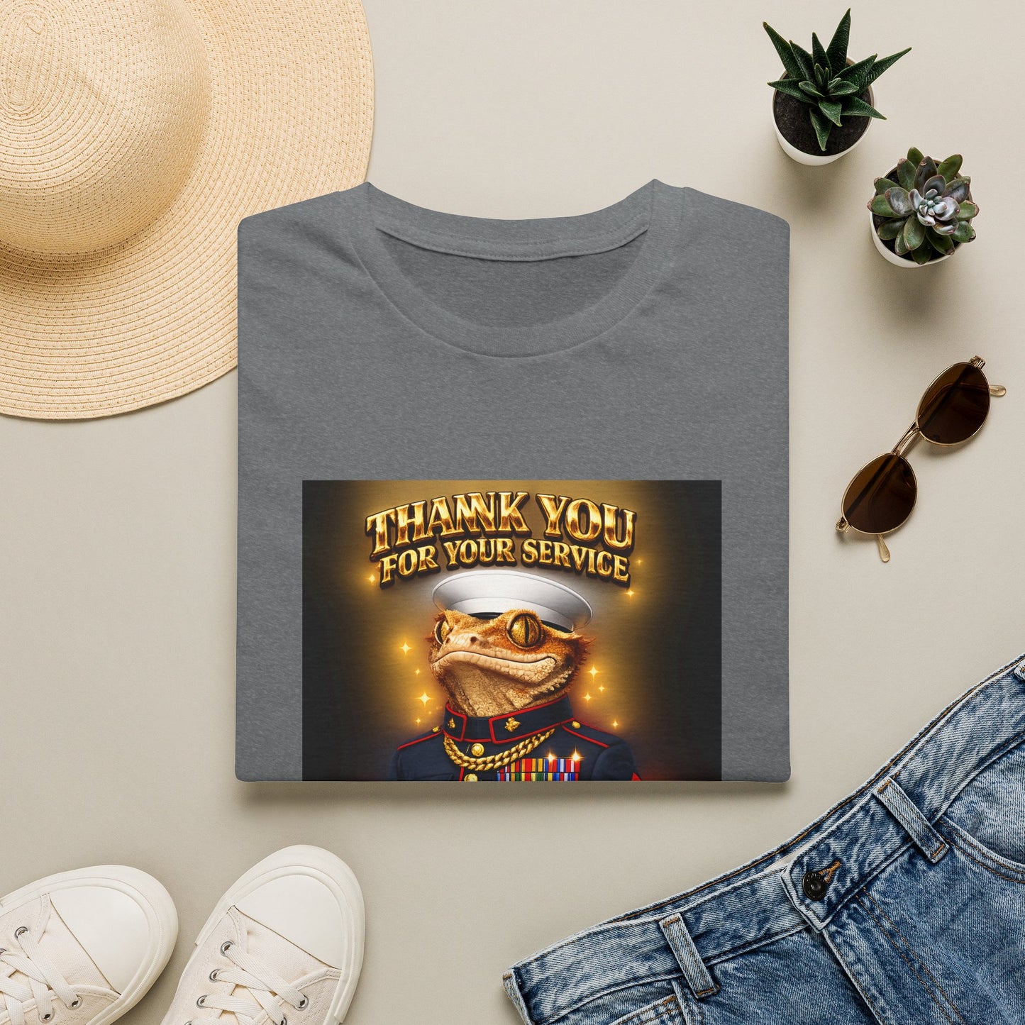 Gold Gecko Co.™ | Marines Semper Drip | Crested Gecko | Comfort Colors 6500