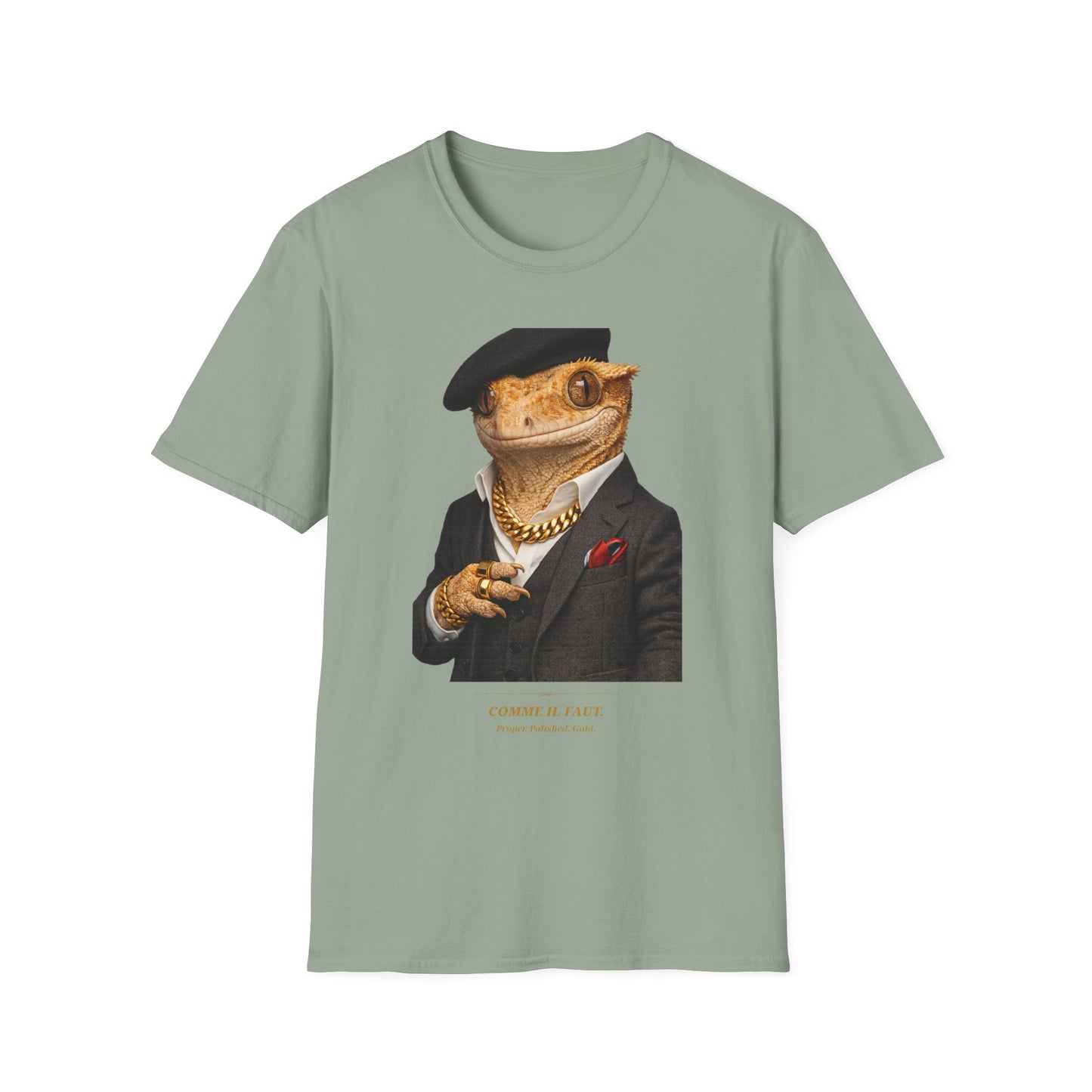 Gold Gecko Co.™ | Comme Il Faut | Crested Gecko | Comfort Colors 6500