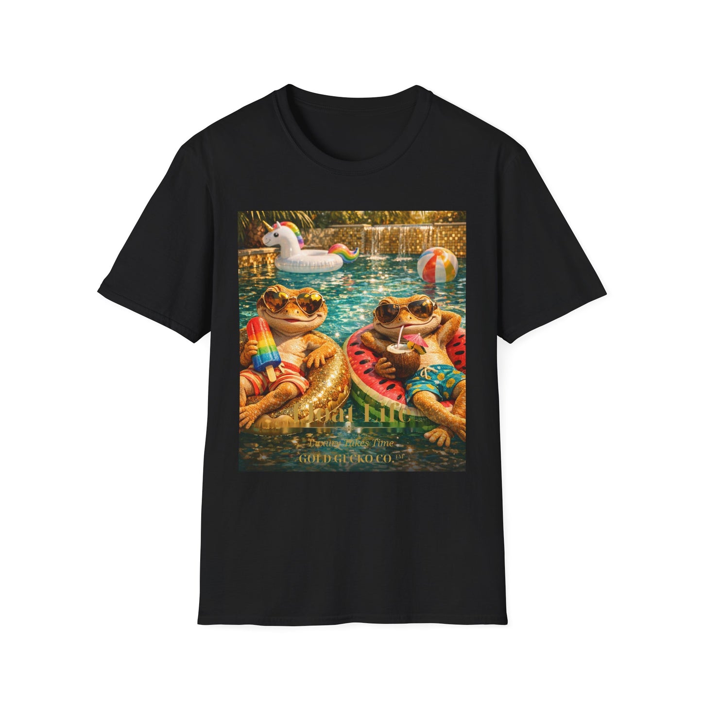 Col1403-02-V2-TS-Gildan64000-FloatLife-Realistic-GoldGeckoCo