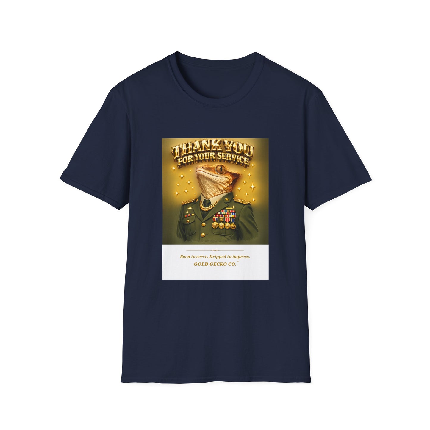 Gold Gecko Co.™ | Army Strong | Crested Gecko | Comfort Colors 6500
