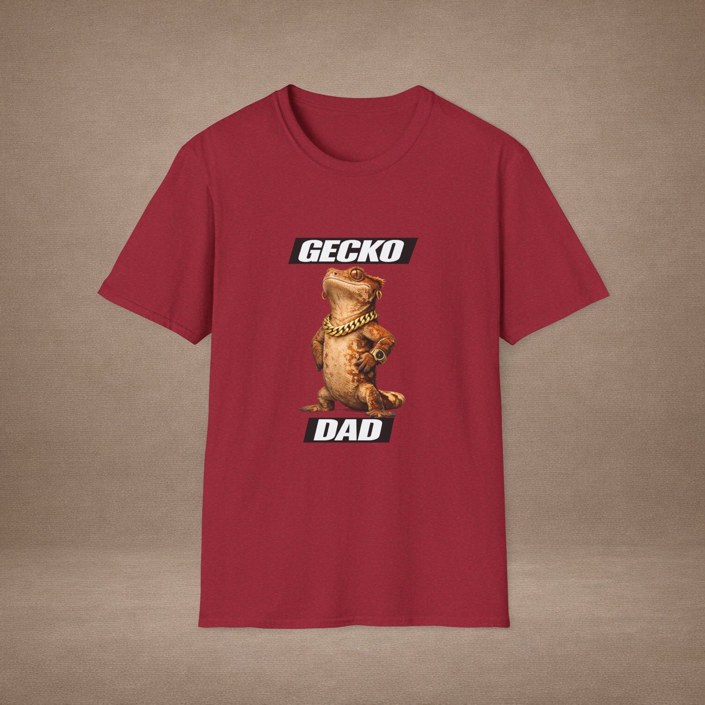 DESIGN #11 Gecko Dad — Dad Mode: On (Black Letters)