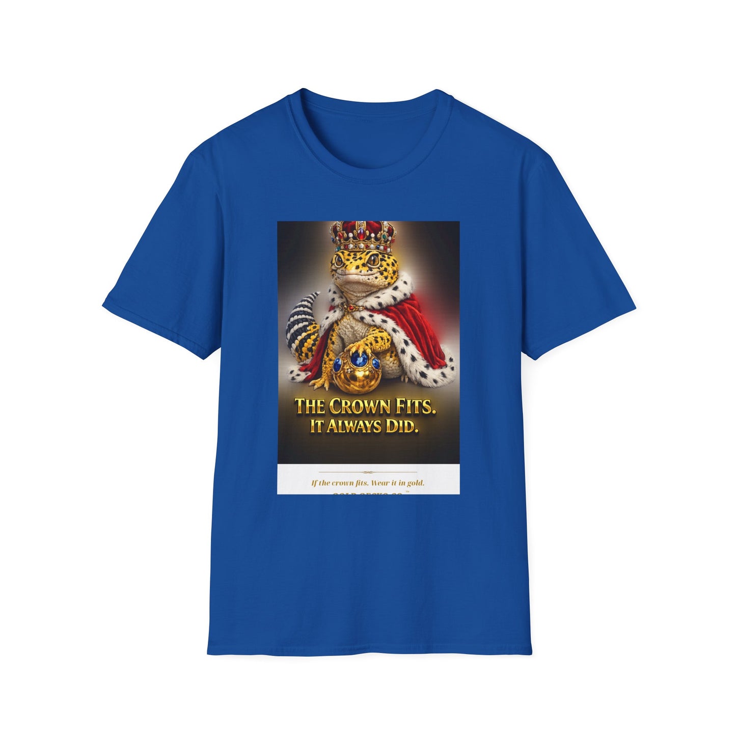 Gold Gecko Co.™ | The Crown Fits | Leopard Gecko | Comfort Colors 6500