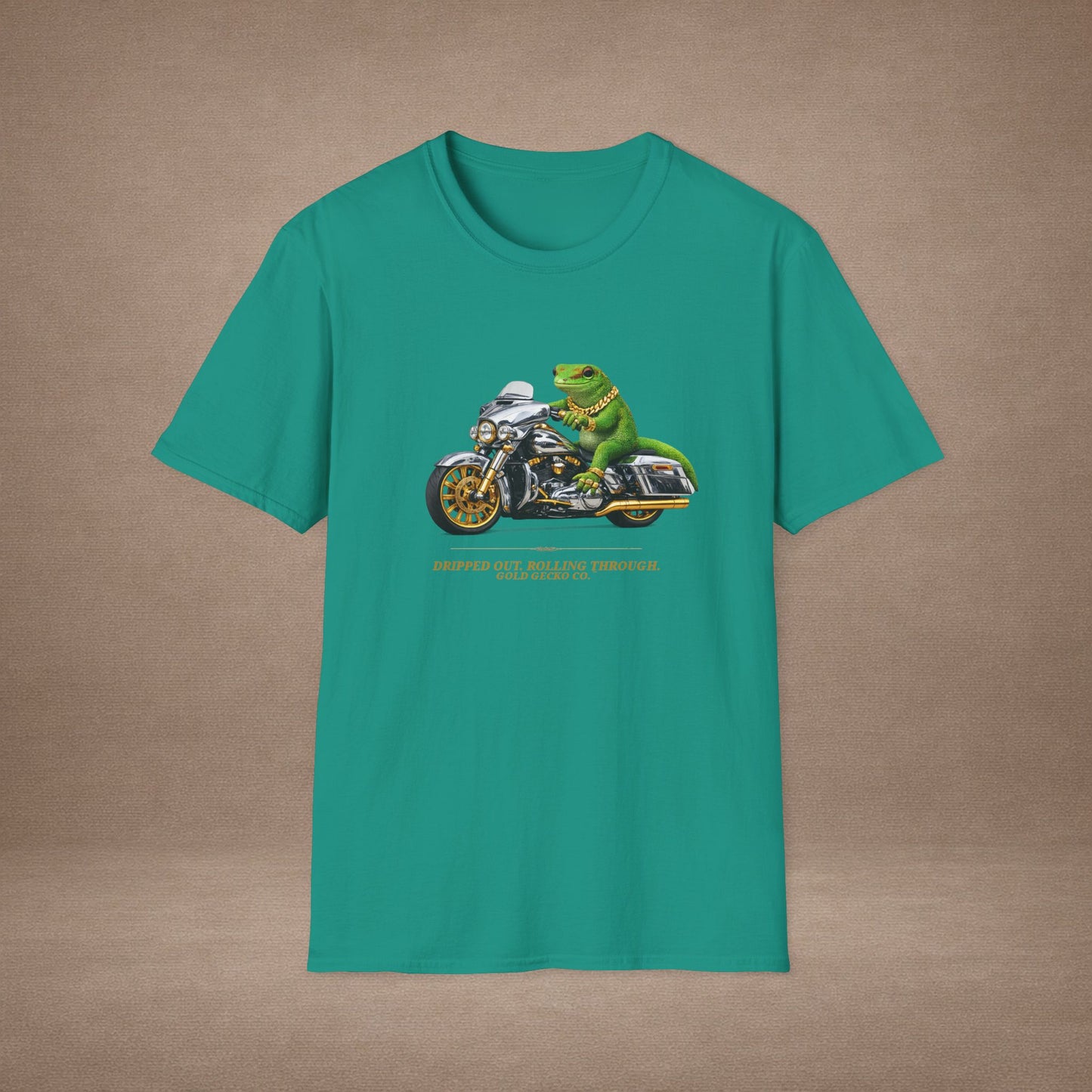 DESIGN #30-2 - Crested Gecko + Bagger -No Rules Just Scales