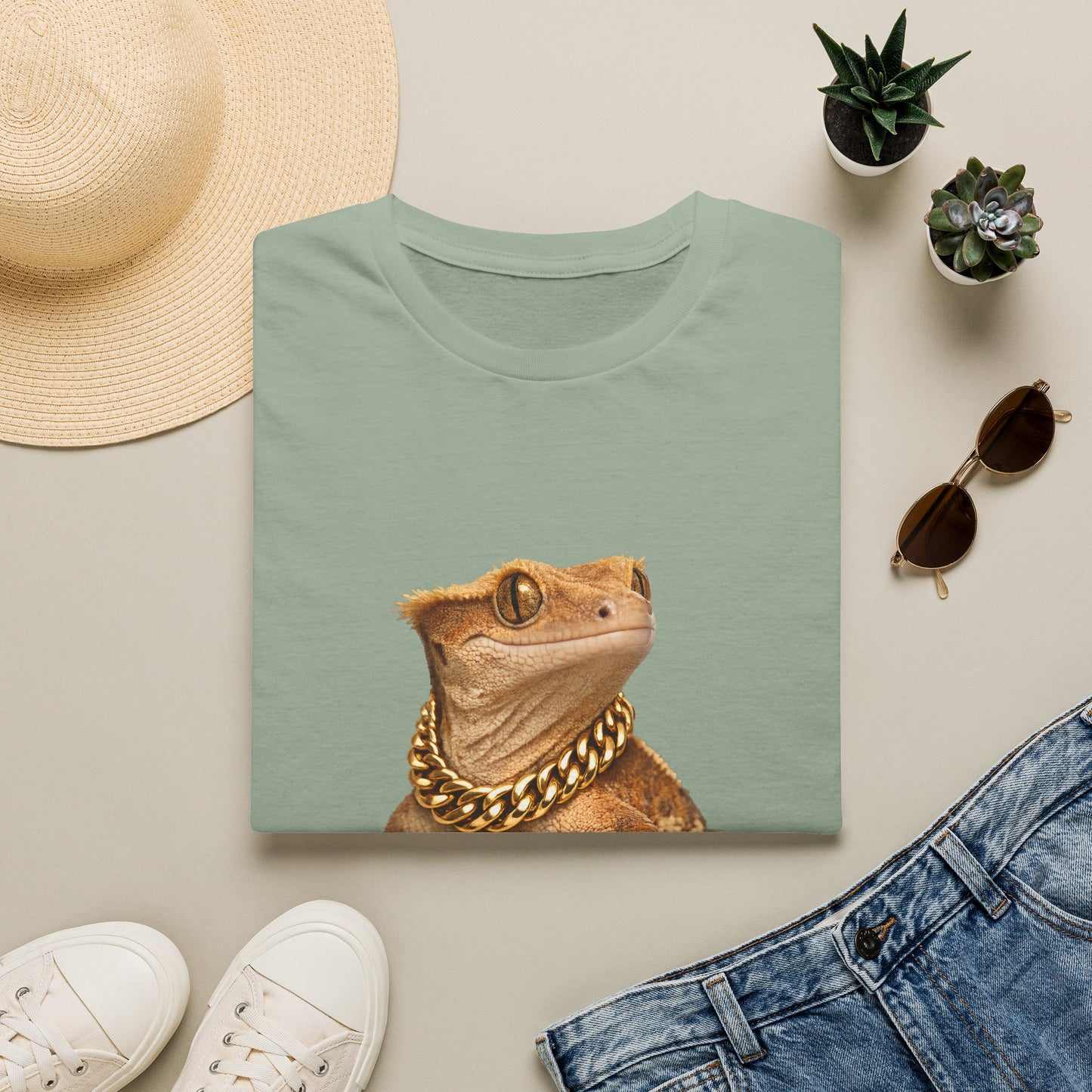 Gold Gecko Co.™ | Así Soy | Crested Gecko | Comfort Colors 6500