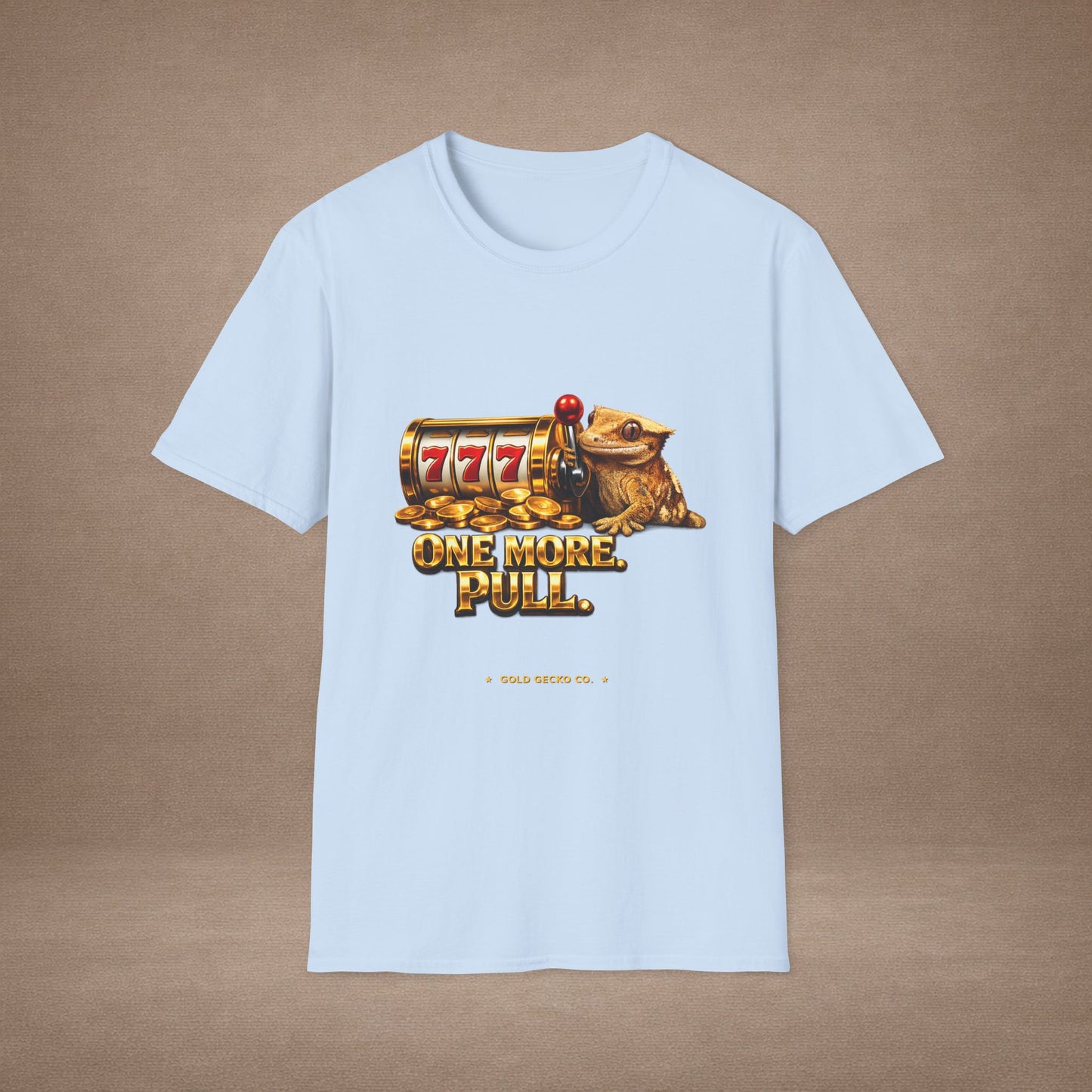 Design #29-4  Gambling- One More Pull- Realistic- (Gold Letters)