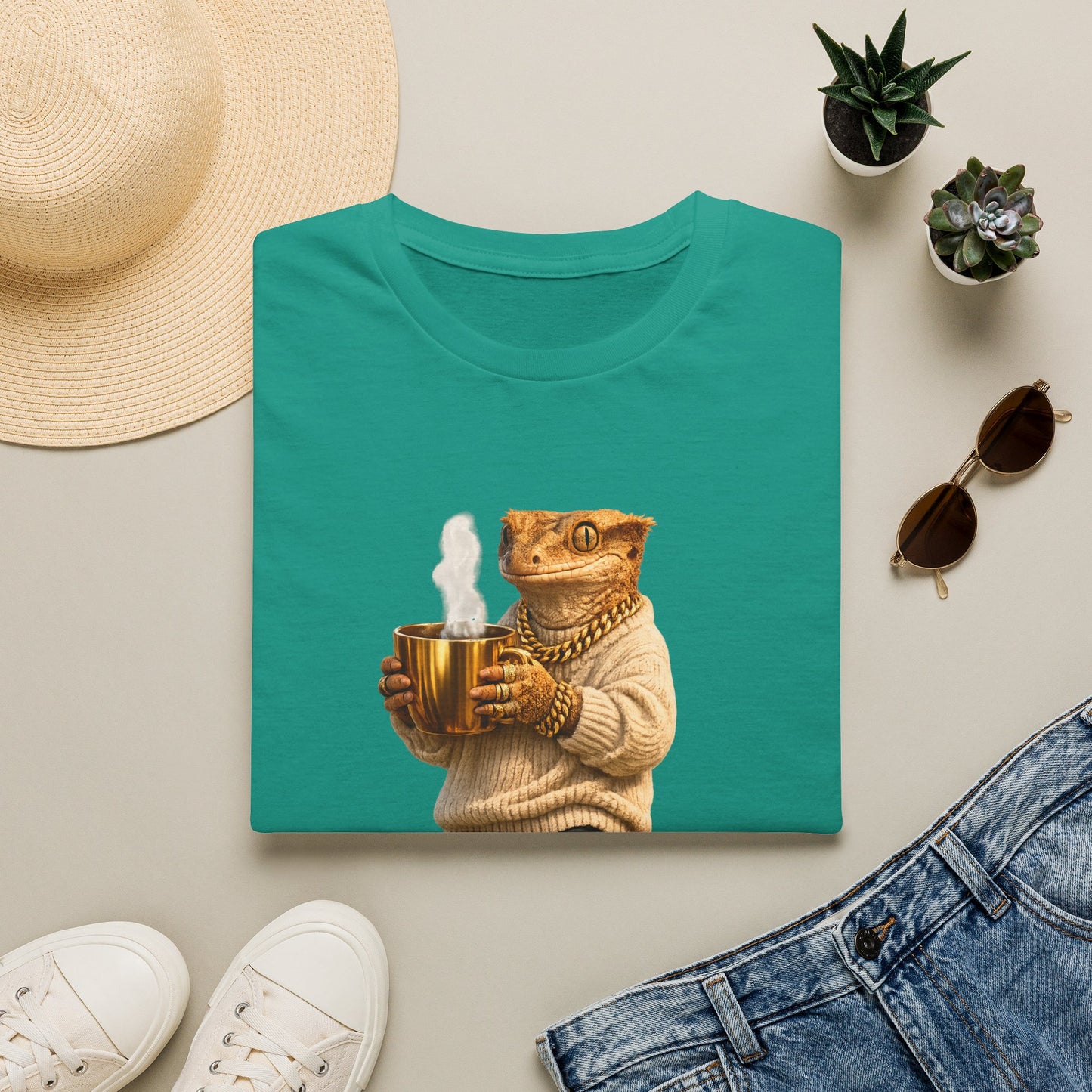 Gold Gecko Co.™ | Cozy | Crested Gecko | Comfort Colors 6500