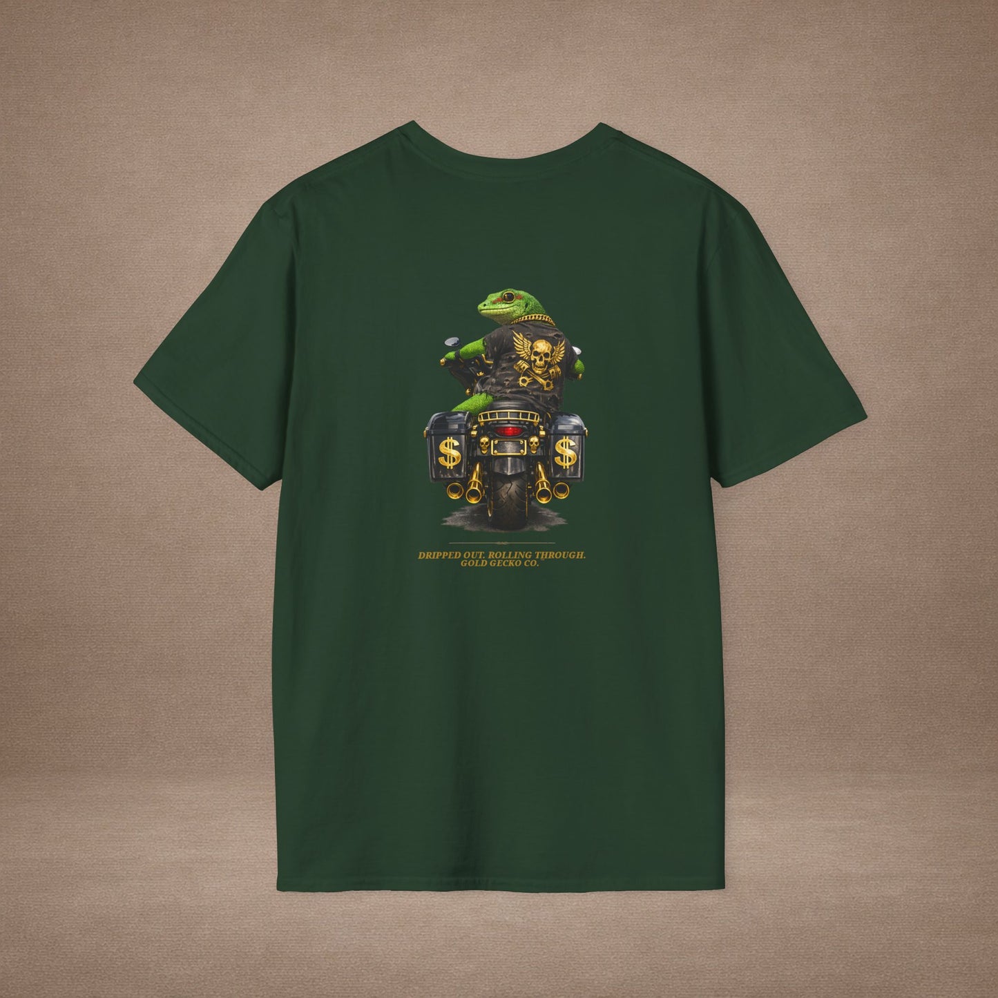 DESIGN #30-4 - Day Gecko + Bagger -No Rules Just Scales