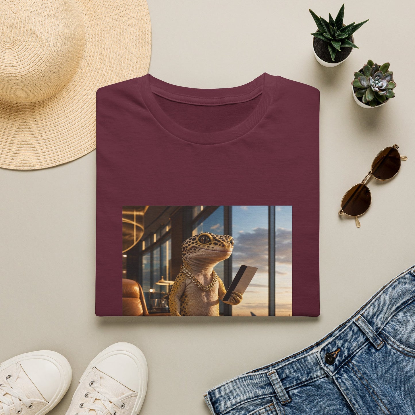 Gold Gecko Co.™ | El Mundo Me Espera | Leopard Gecko | Comfort Colors 6500