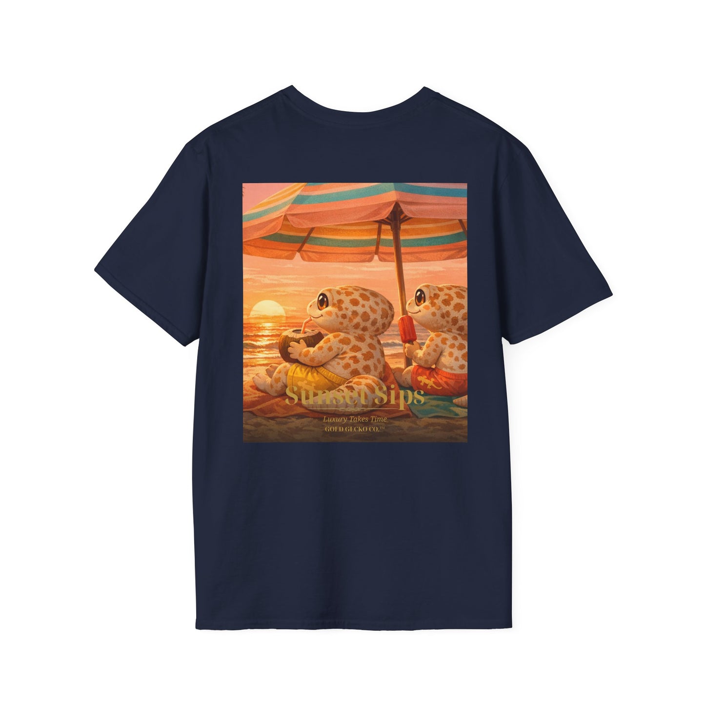 Col1404-04-V2-TS-Gildan64000-SunsetSips-Realistic-GoldGeckoCo