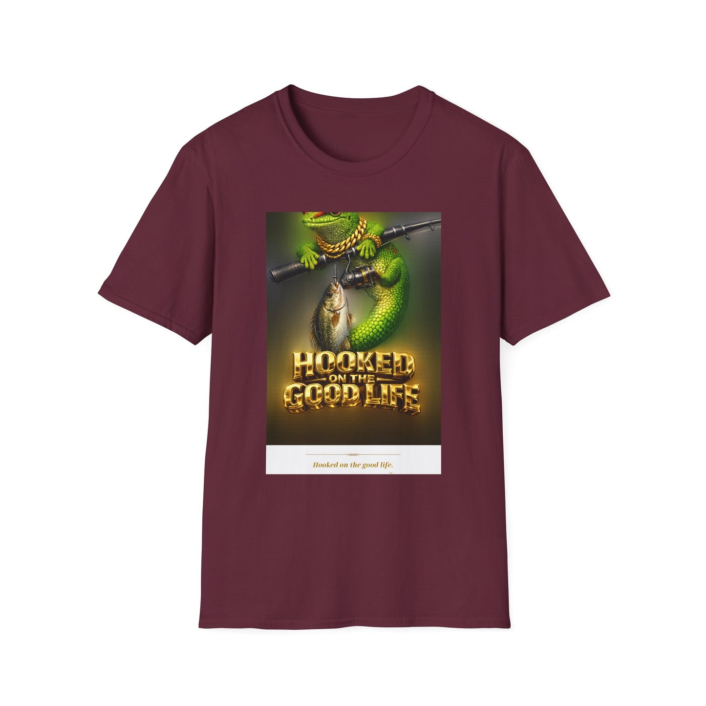 Gold Gecko Co.™ | Hooked on the Good Life | Day Gecko | Comfort Colors 6500