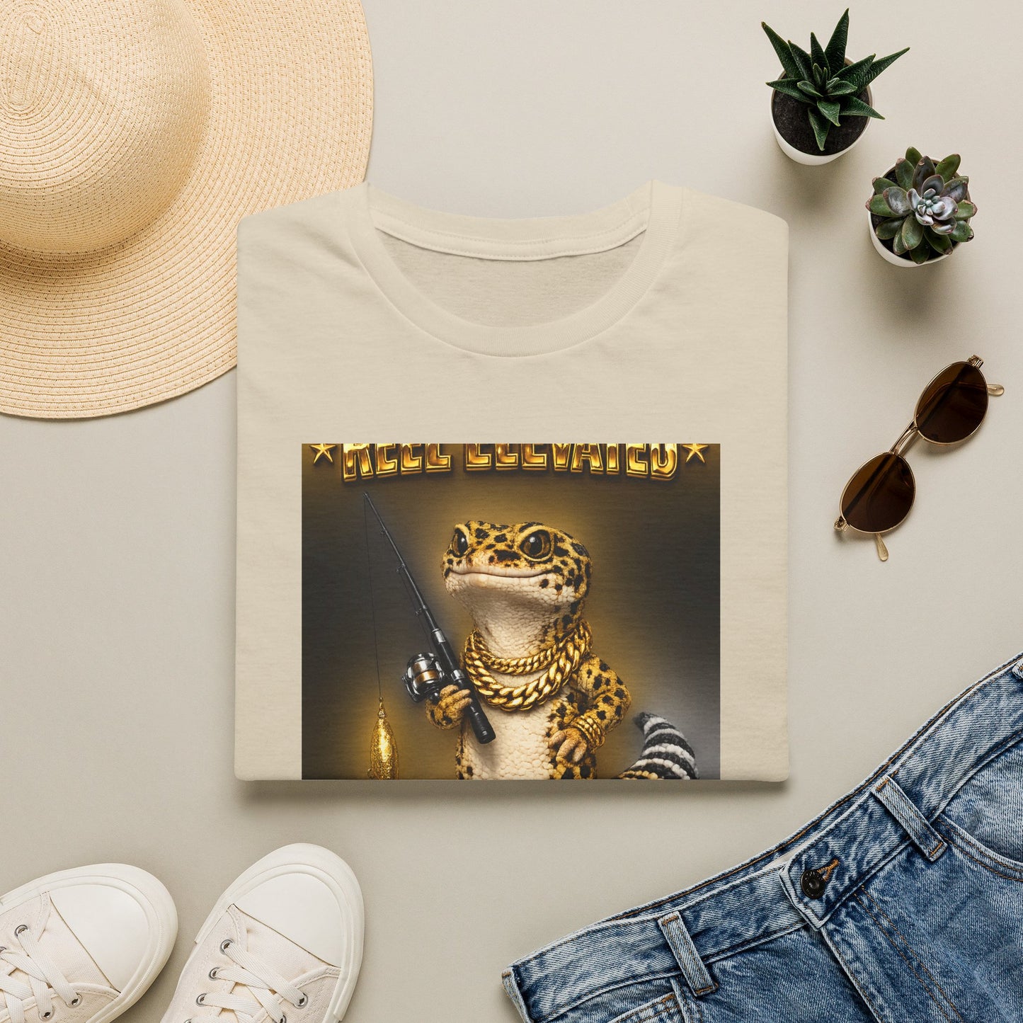 Gold Gecko Co.™ | Reel Elevated | Crested Gecko | Comfort Colors 6500