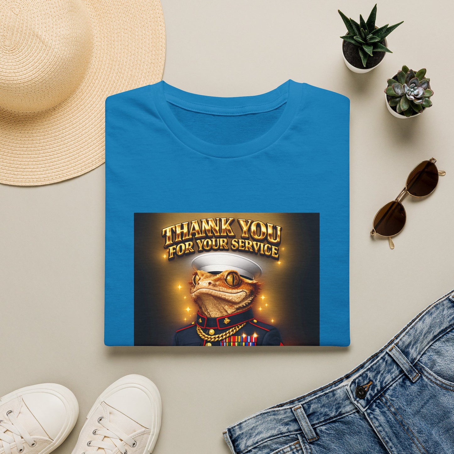 Gold Gecko Co.™ | Marines Semper Drip | Crested Gecko | Comfort Colors 6500