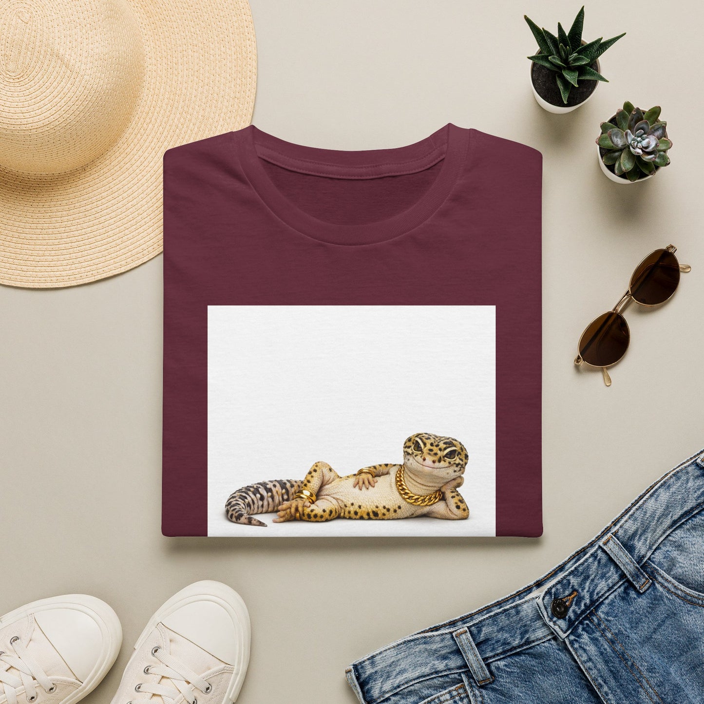 Gold Gecko Co.™ | Lounging | Leopard Gecko | Comfort Colors 6500