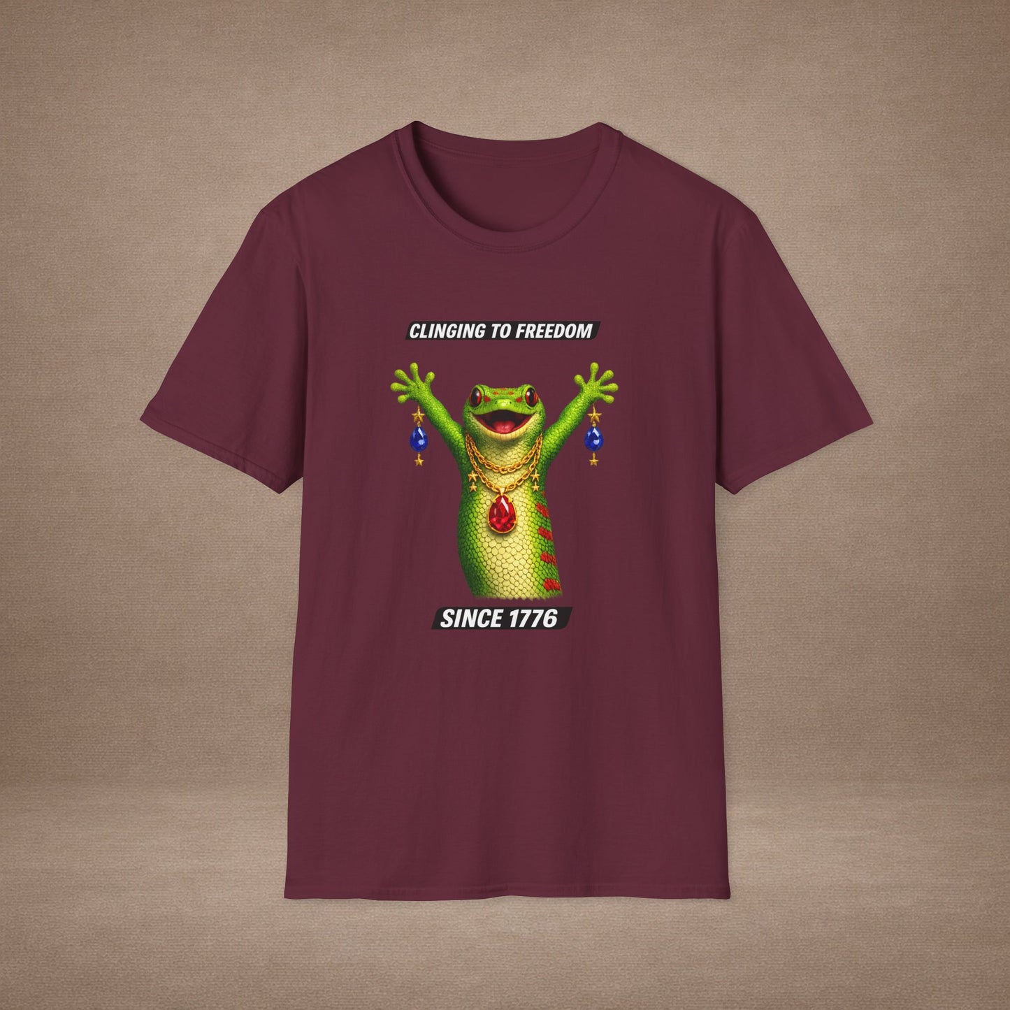 DESIGN #14 Clinging To Freedom 1776 — 4th of July Tee