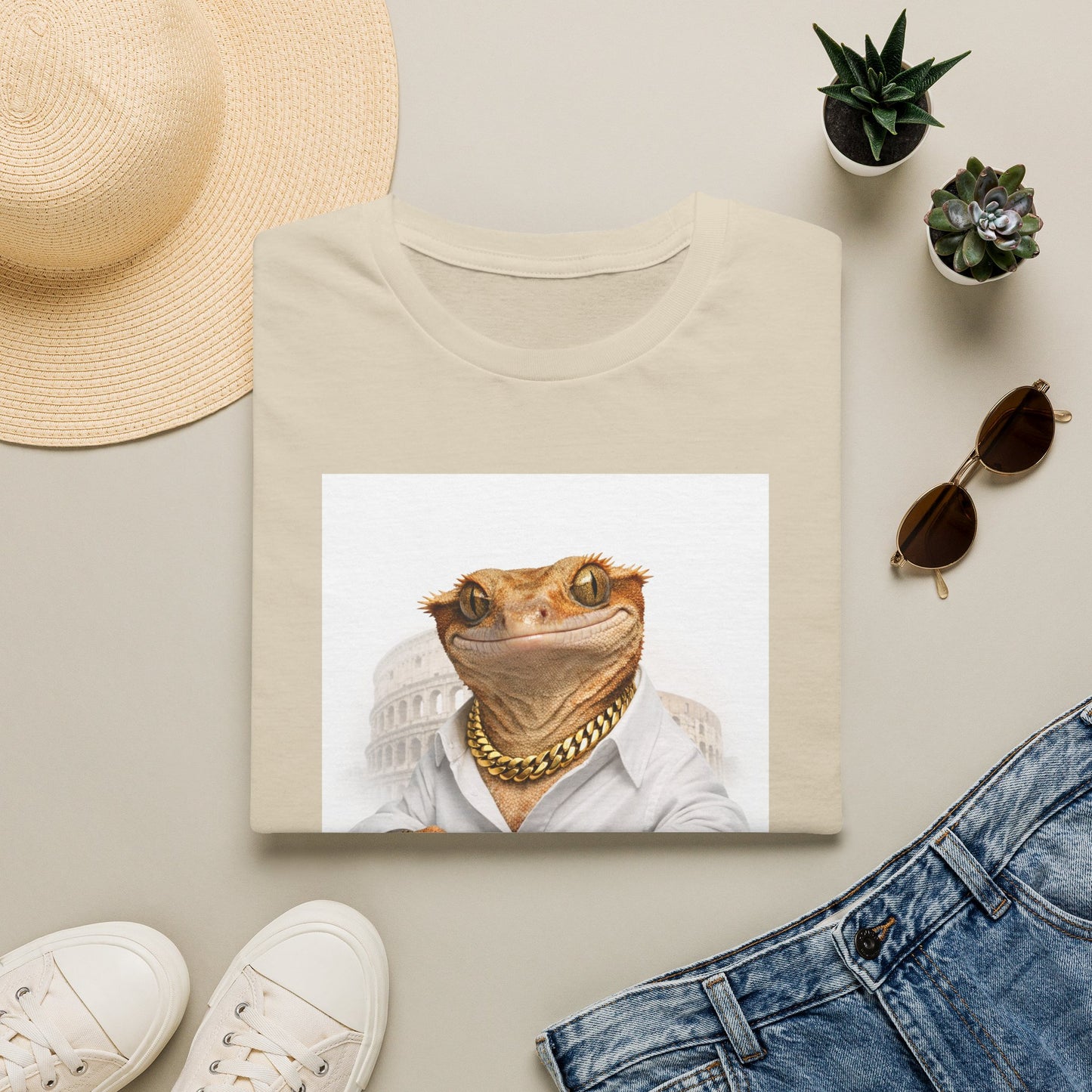 Gold Gecko Co.™ | Colosseum | Leopard Gecko | Comfort Colors 6500