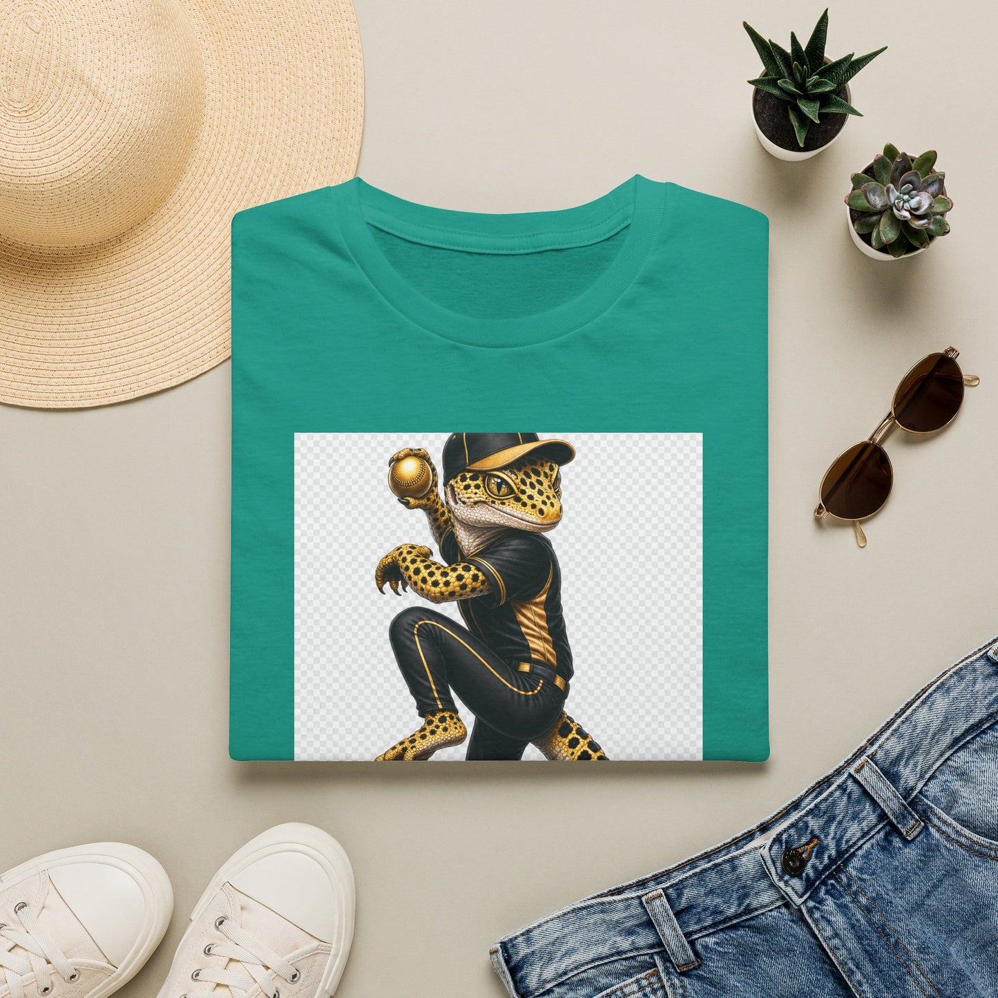 Gold Gecko Co. | The Windup Is Just the Warmup | Pitcher Gecko Tee