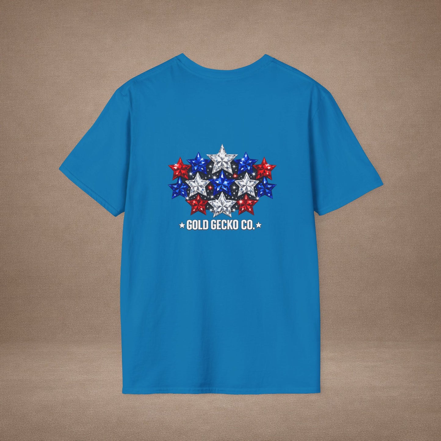 DESIGN #04-1 Free, Dripped & Unbothered — 4th of July Tee