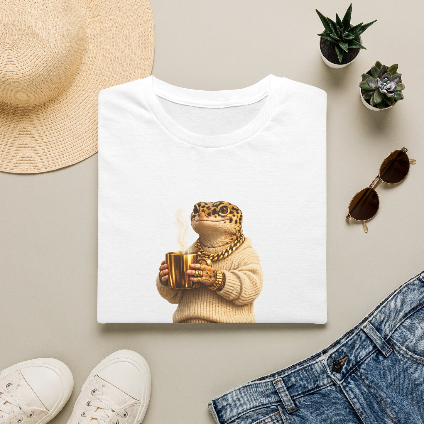 Gold Gecko Co.™ | Cozy | Leopard Gecko | Comfort Colors 6500