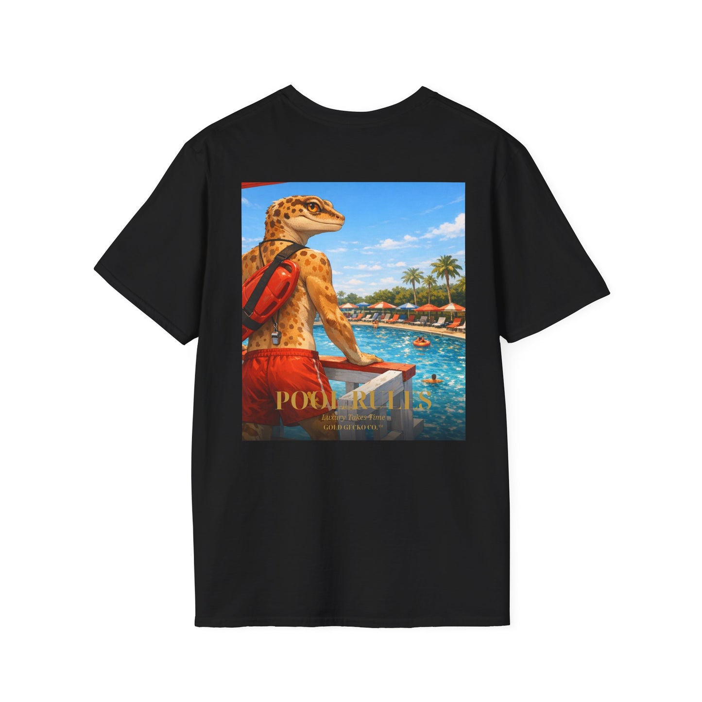 Col1453-03-V1-TS-Gildan64000-PoolRules-Realistic-GoldGeckoCo