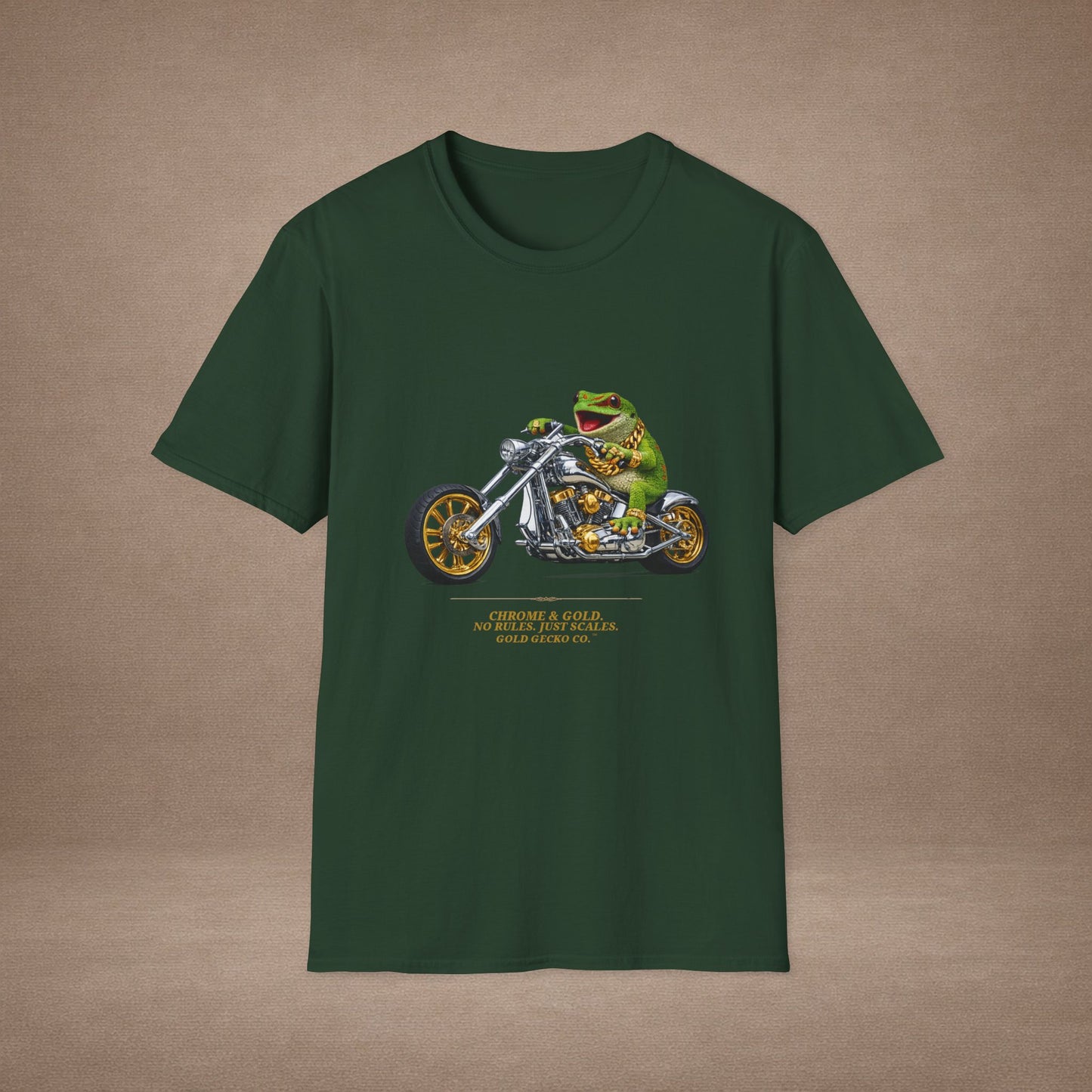 DESIGN #30-3 - Day Gecko + Chopper -No Rules Just Scales