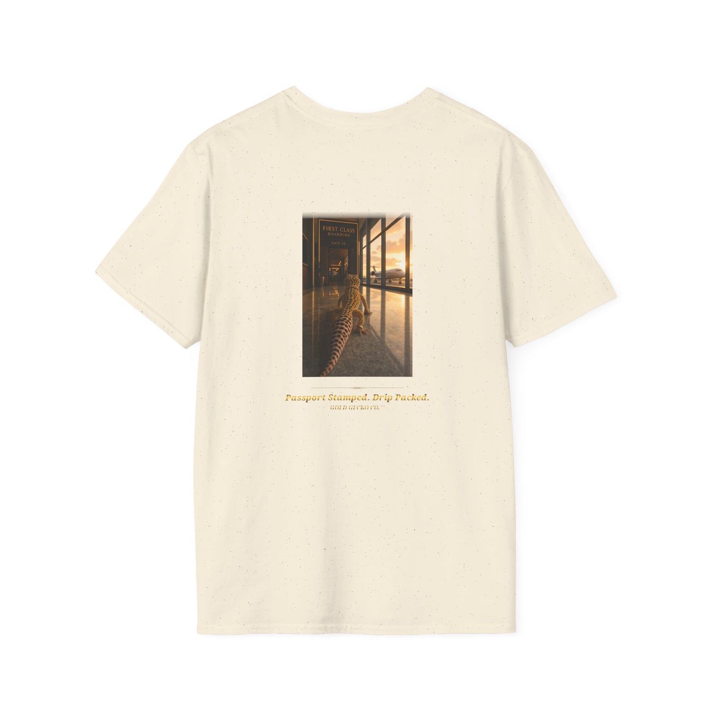 Col1138-1 — Passport Stamped. Drip Packed. — Vacation Series (Leopard Gecko)