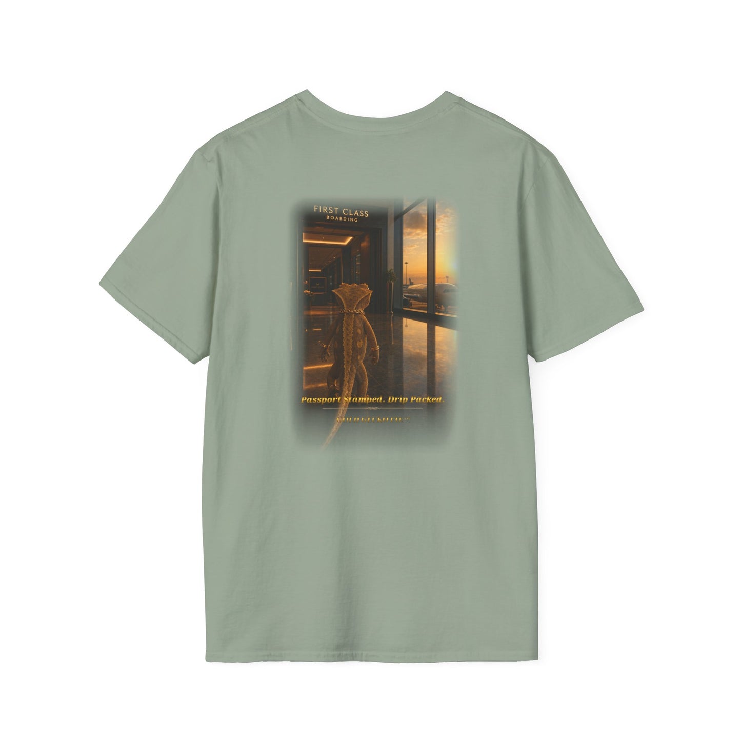 Gold Gecko Co.™ | Passport Stamped | Crested Gecko | Comfort Colors 6500