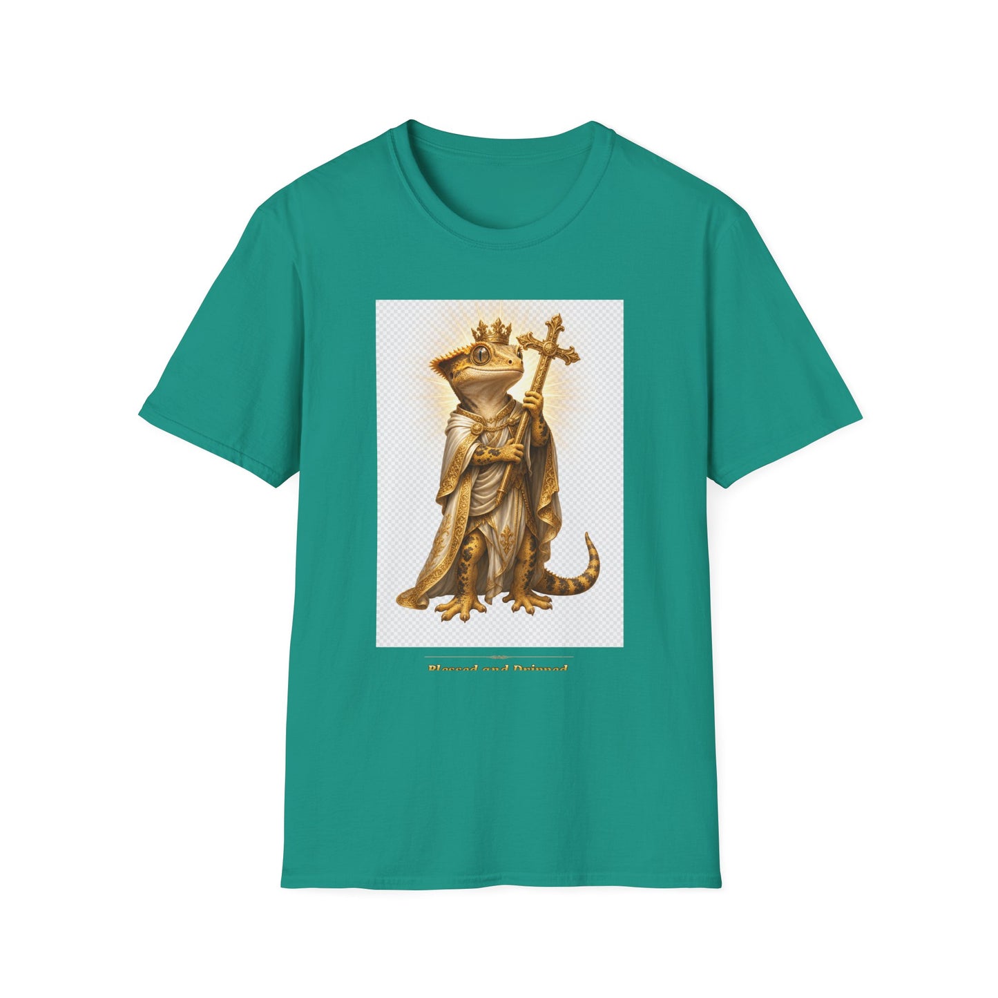 Gold Gecko Co. | Blessed and Dripped | Faith Gecko Tee