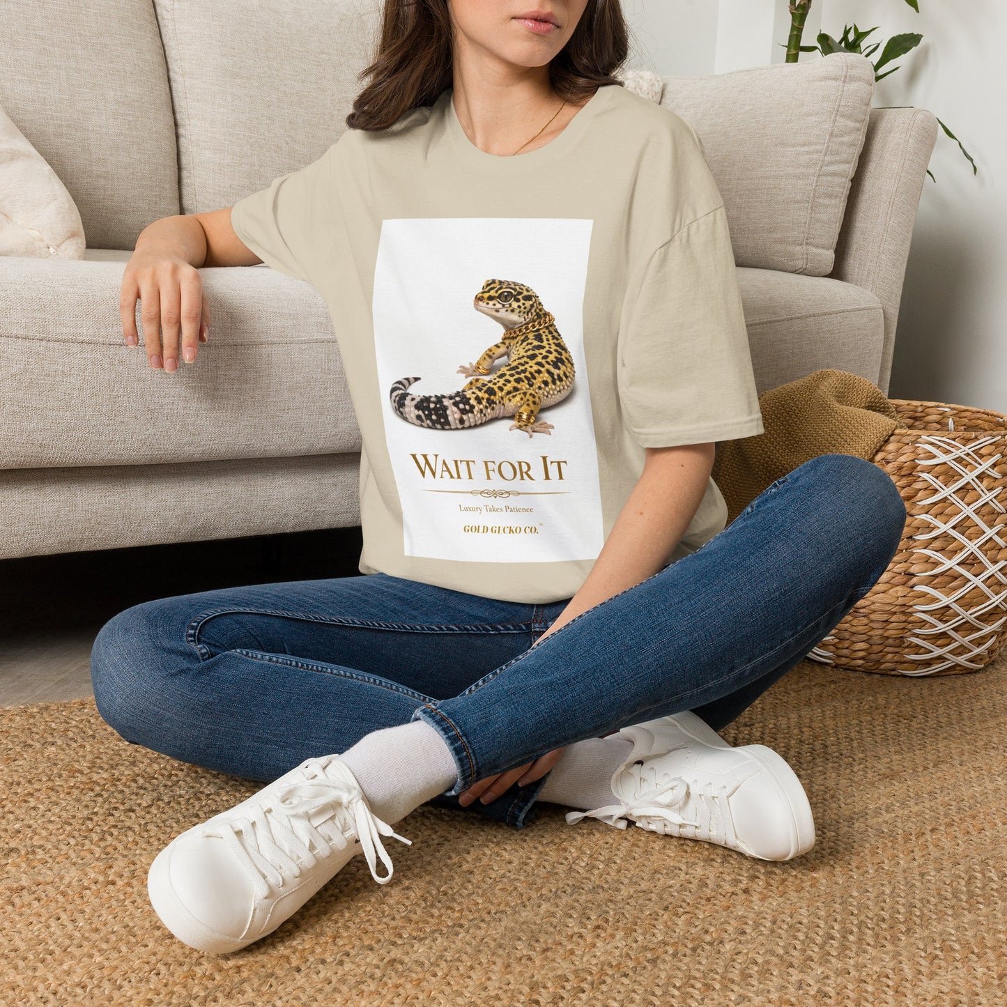 Gold Gecko Co.™ | Side Eye | Leopard Gecko | Comfort Colors 6500