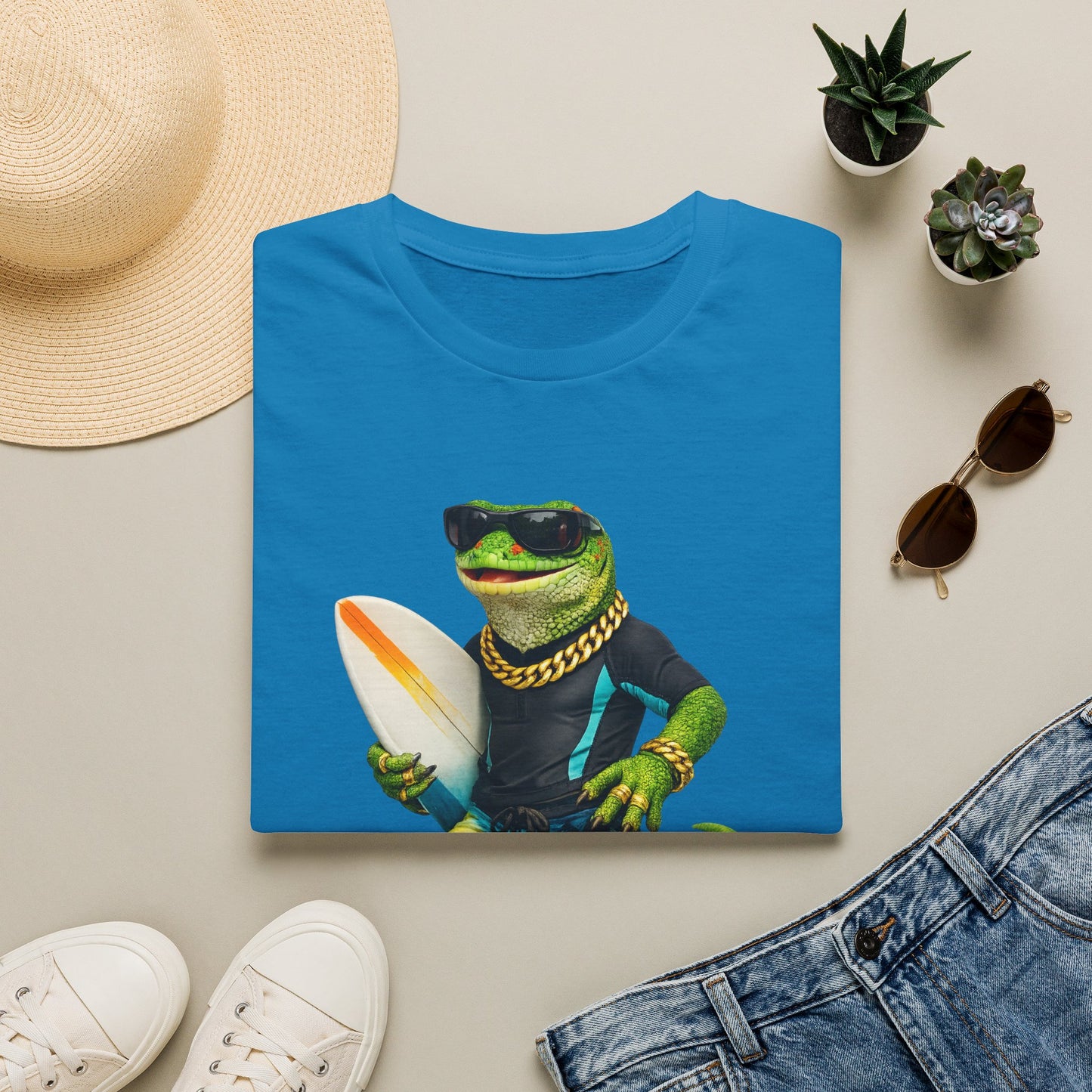 Gold Gecko Co.™ | Scaling Waves | Crested Gecko | Comfort Colors 6500