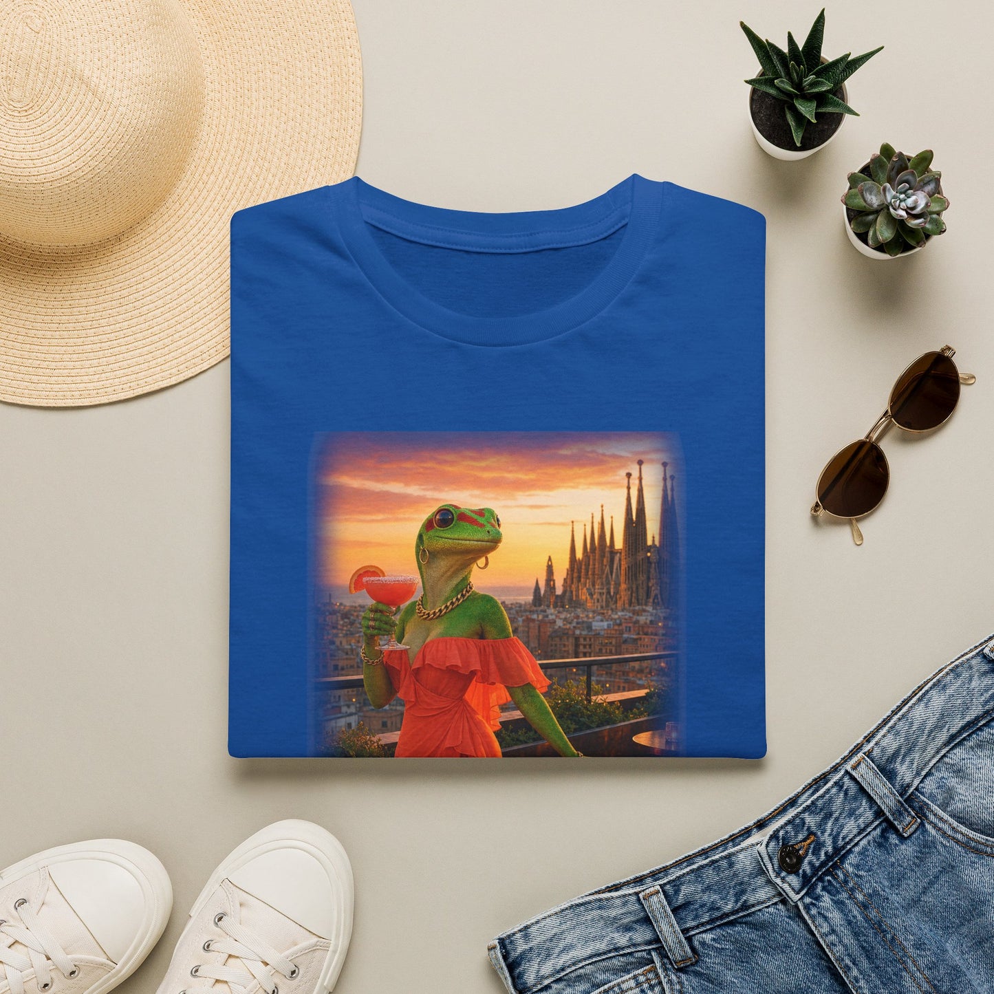 Gold Gecko Co.™ | Barcelona | Day Gecko | Comfort Colors 6500