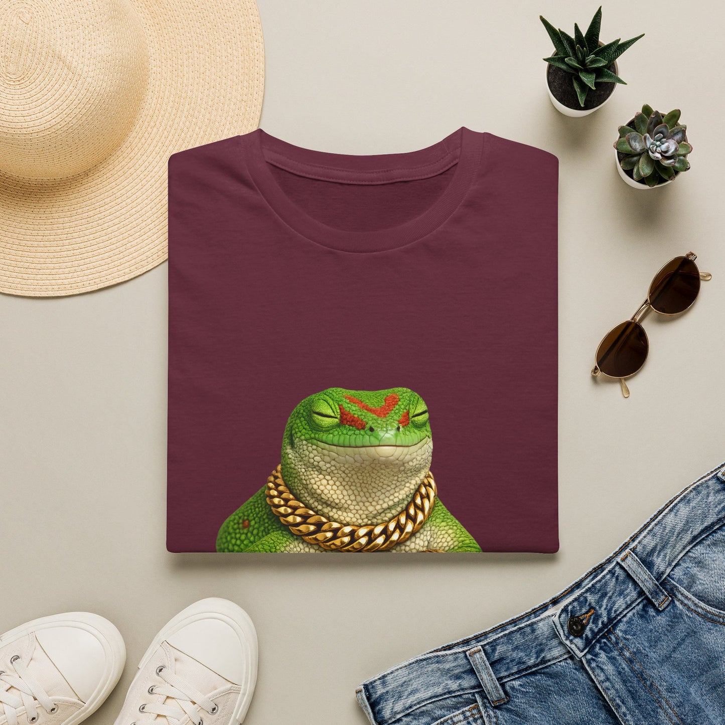 Gold Gecko Co.™ | Tranquila | Day Gecko | Comfort Colors 6500