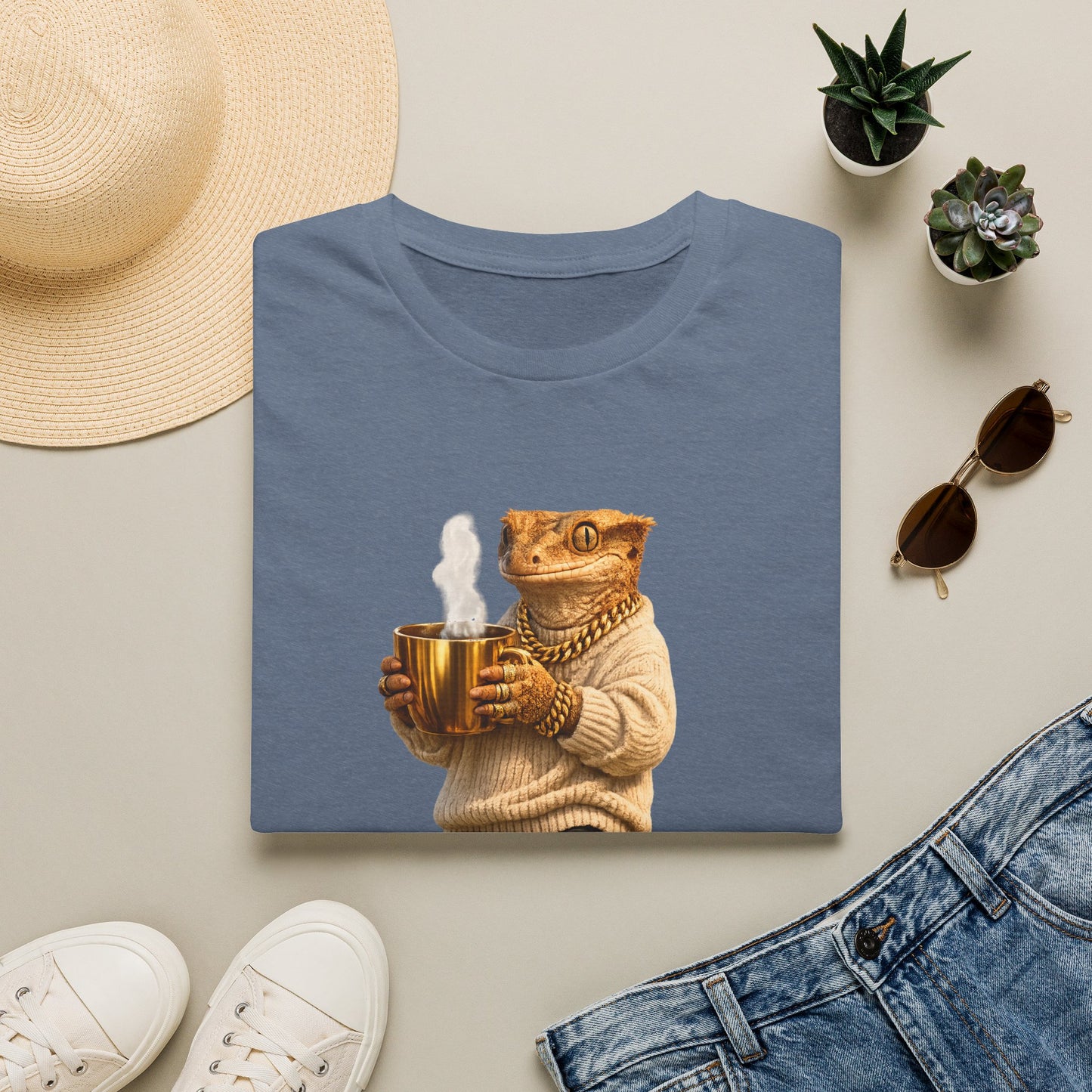 Gold Gecko Co.™ | Cozy | Crested Gecko | Comfort Colors 6500