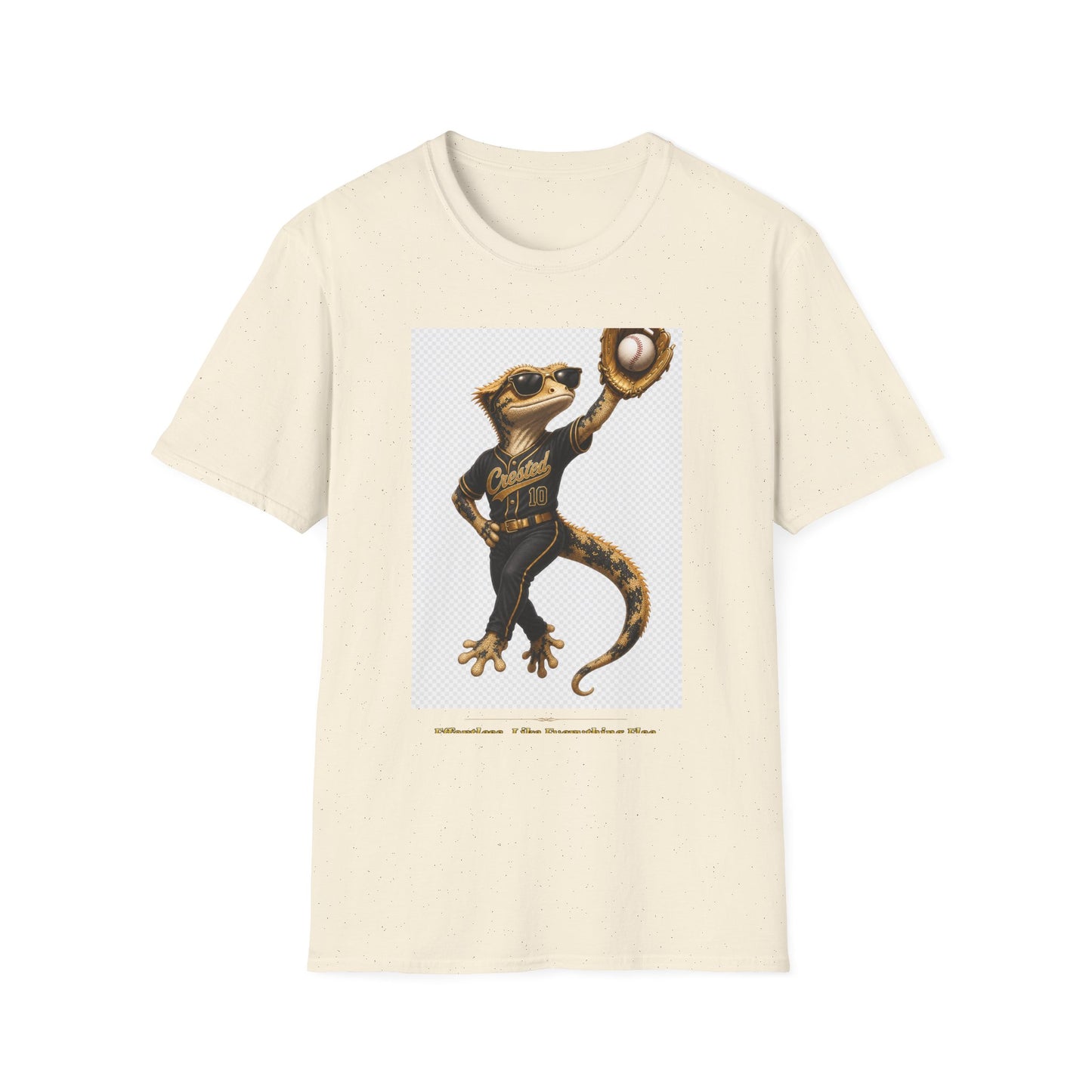 Gold Gecko Co. | Effortless. Like Everything Else. | Outfielder Gecko Tee