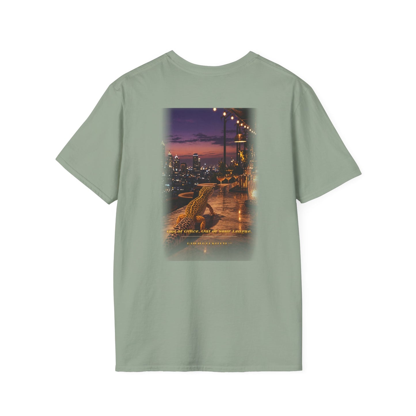 Gold Gecko Co.™ | Out of Office | Leopard Gecko | Comfort Colors 6500