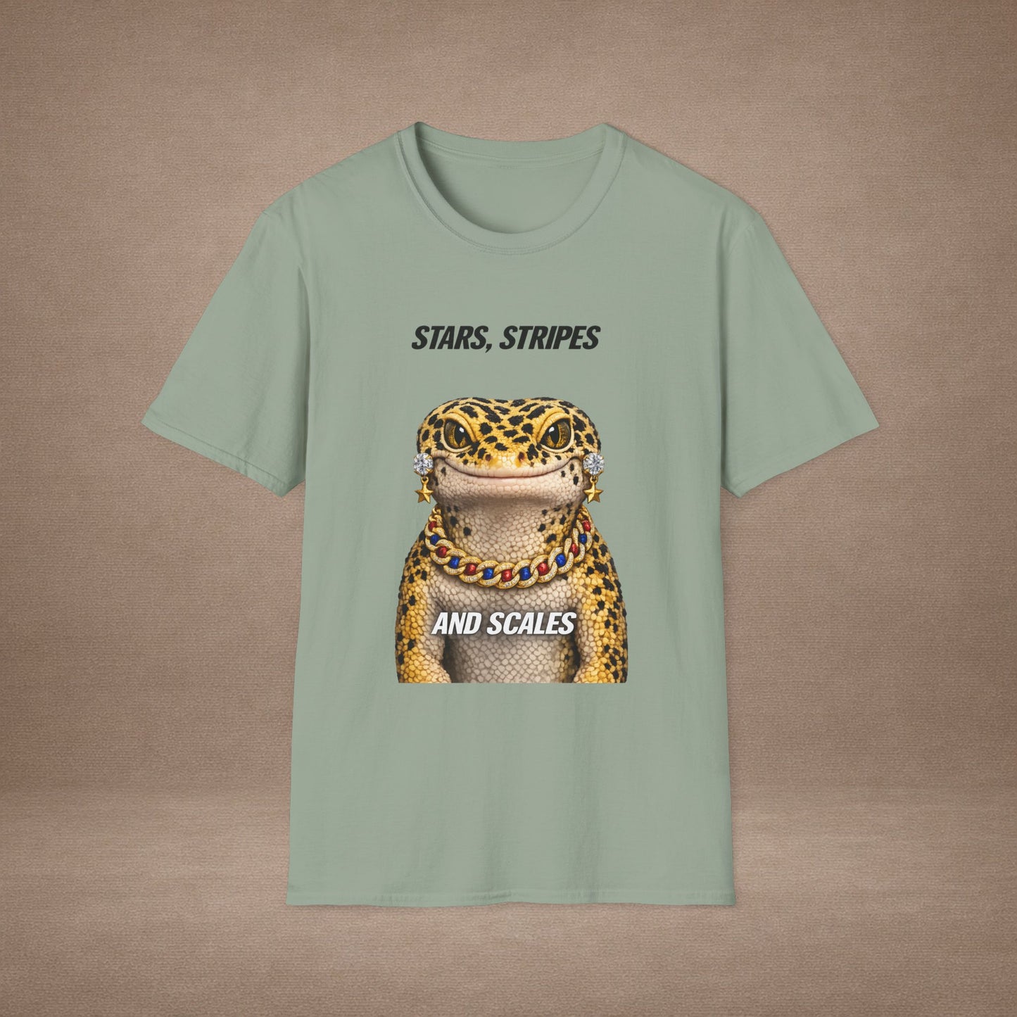 DESIGN #15 Stars, Stripes & Scales — 4th of July Tee