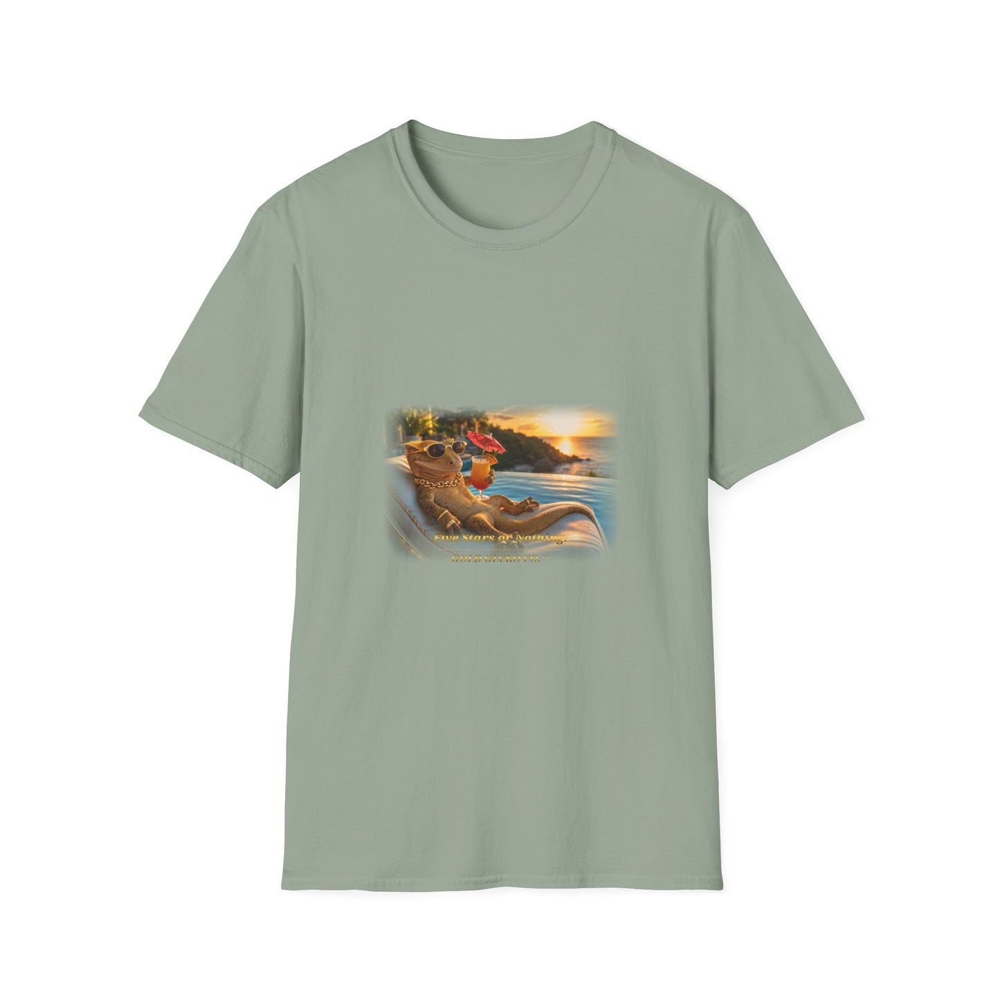 Gold Gecko Co.™ | Five Stars | Crested Gecko | Comfort Colors 6500