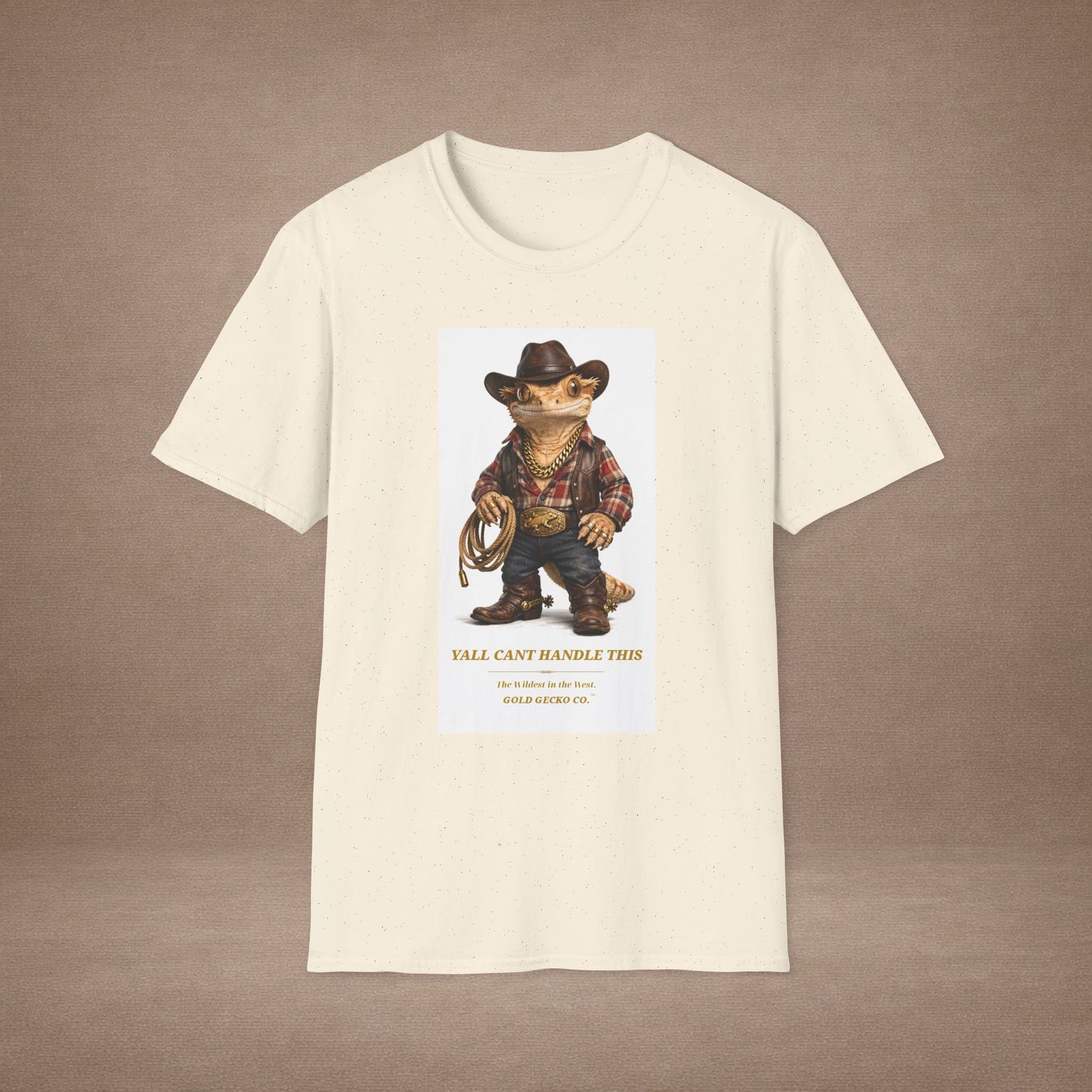 Design #09-1 - Cowboy Gecko - Y'All Can't Handle This