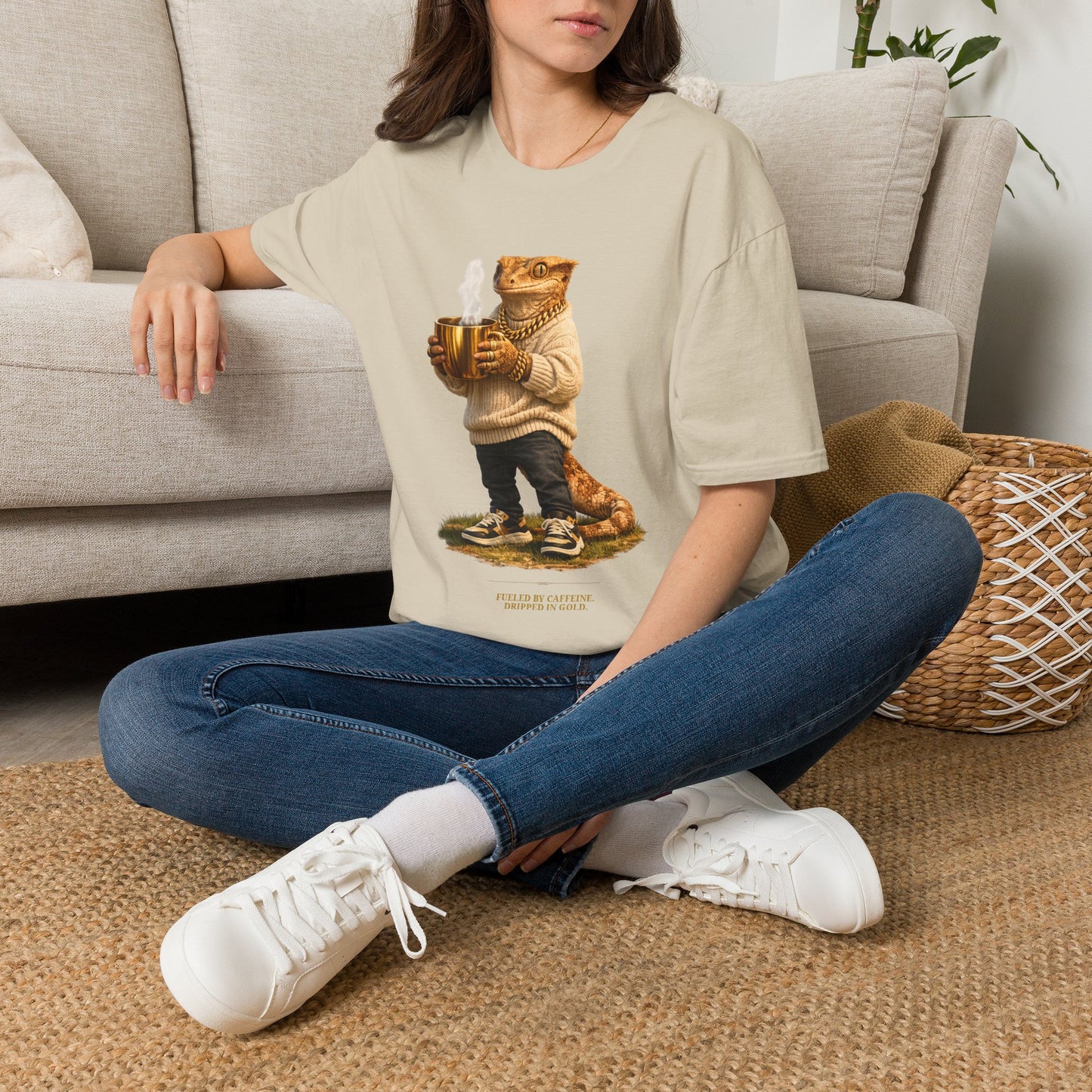 Gold Gecko Co.™ | Cozy | Crested Gecko | Comfort Colors 6500